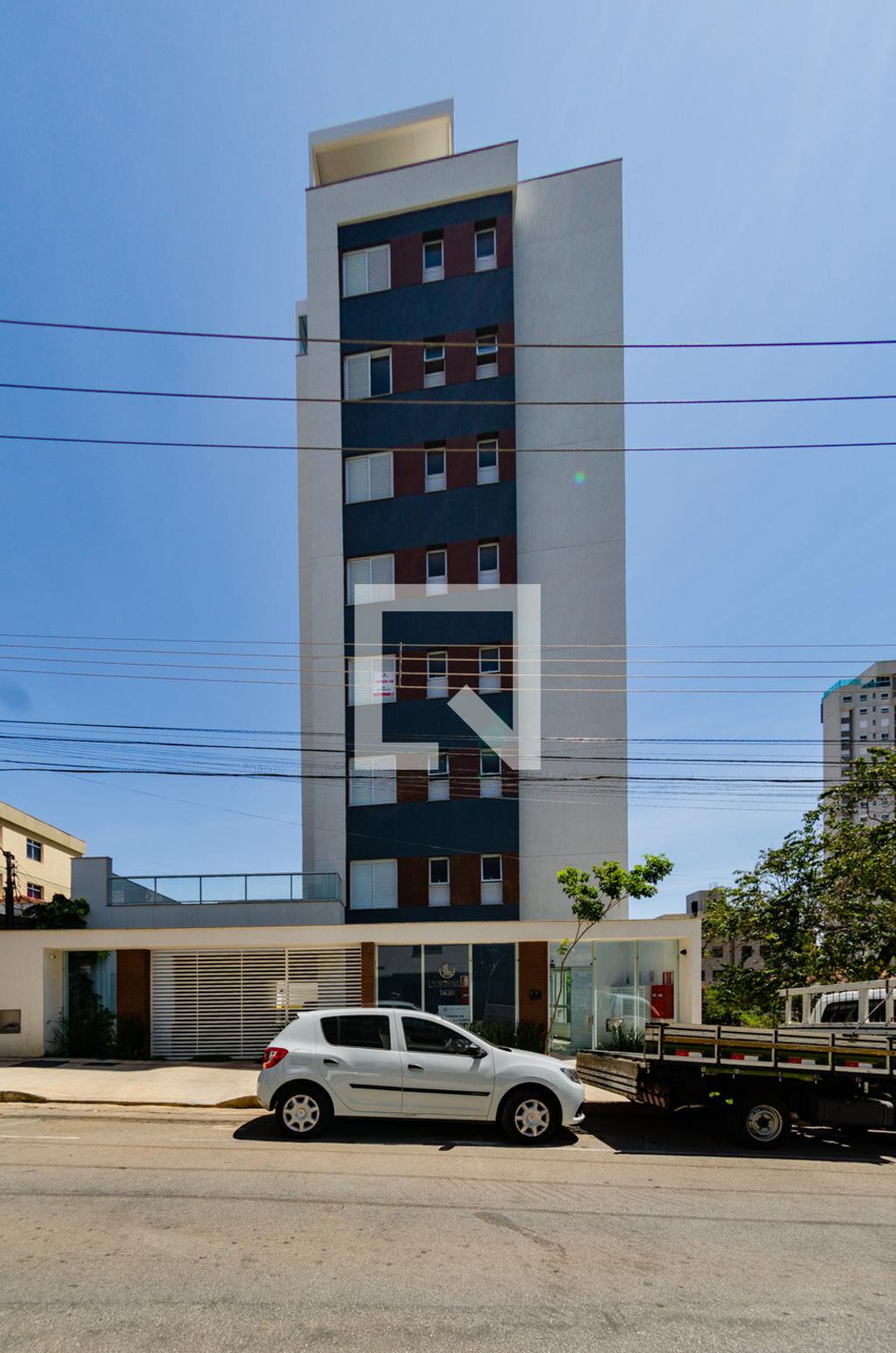 Fachada Condomínio em Rua Herculano de Freitas, 1438