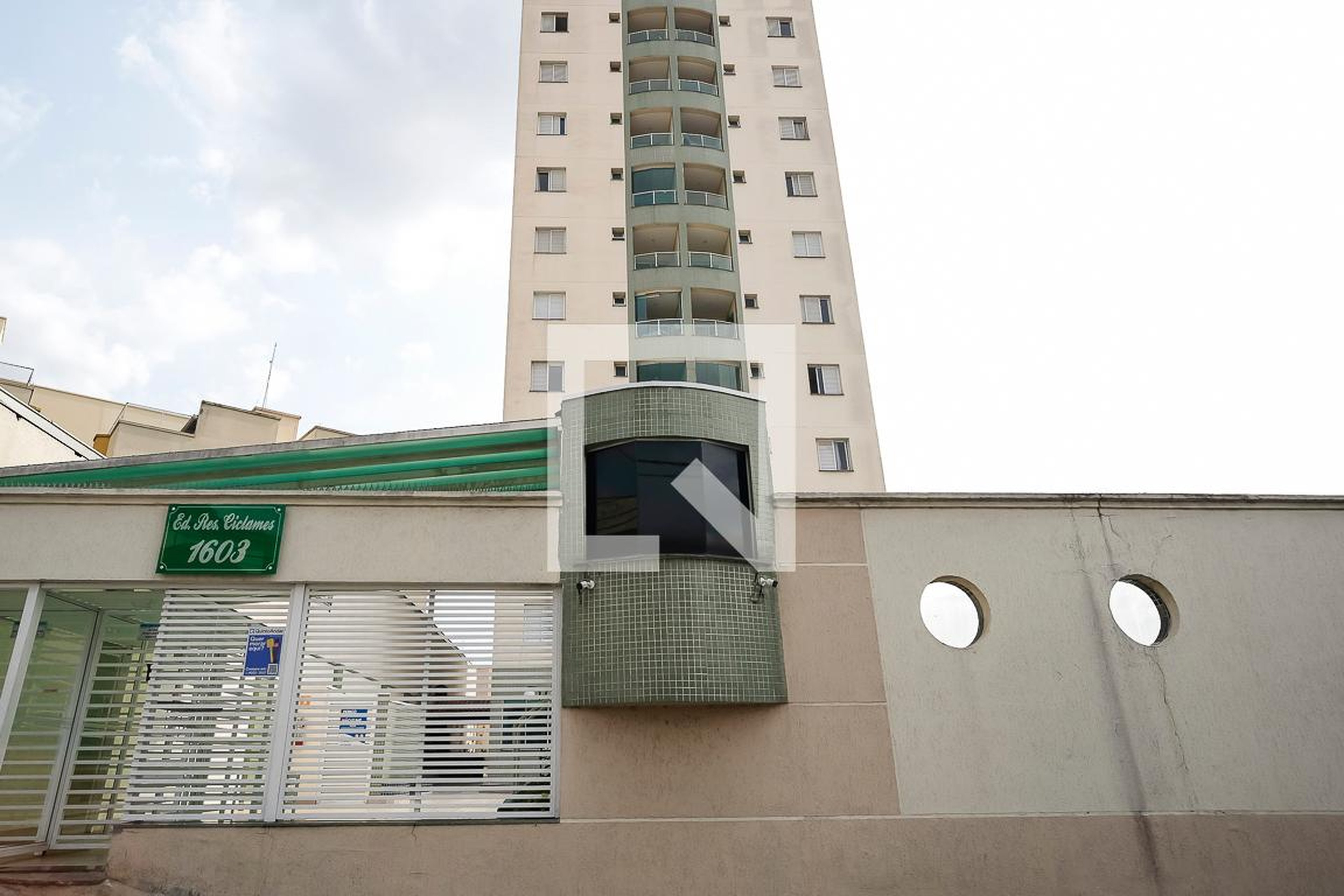 Fachada do Prédio Residencial Ciclame