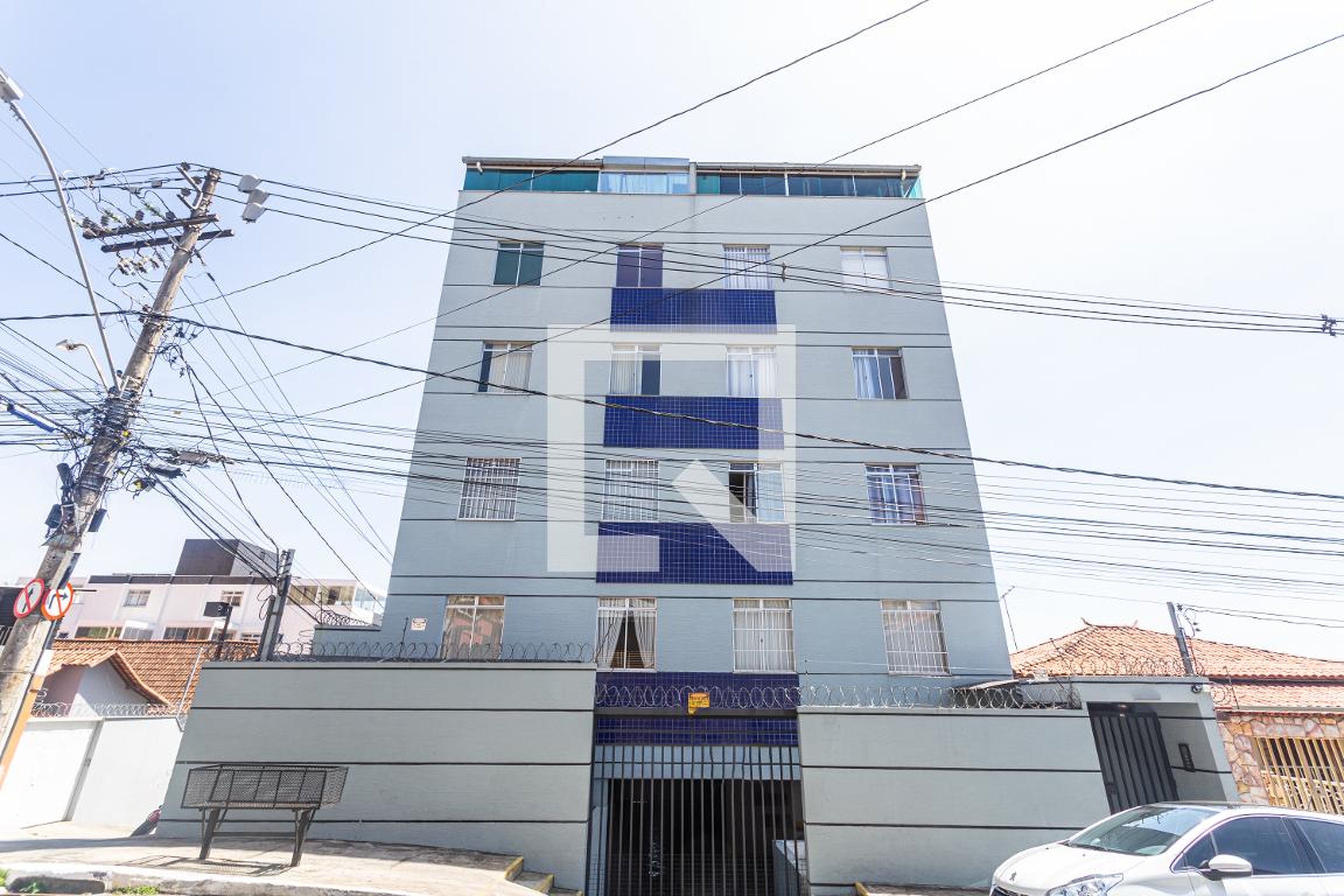 Fachada Condomínio em Rua Olimpus, 422