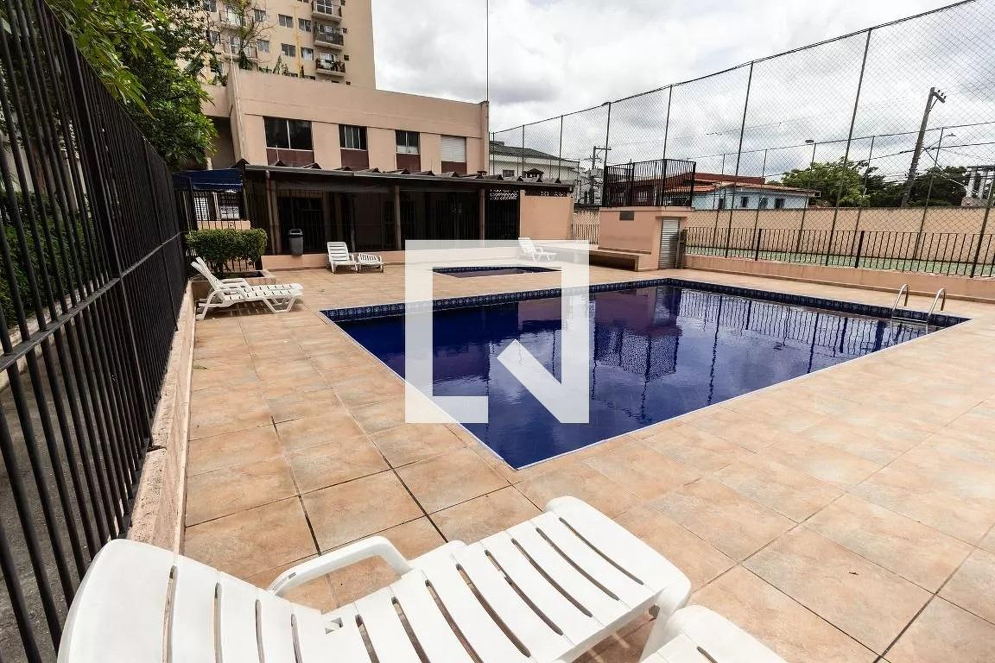 Área comum - Conjunto Residencial Jardins do Horto