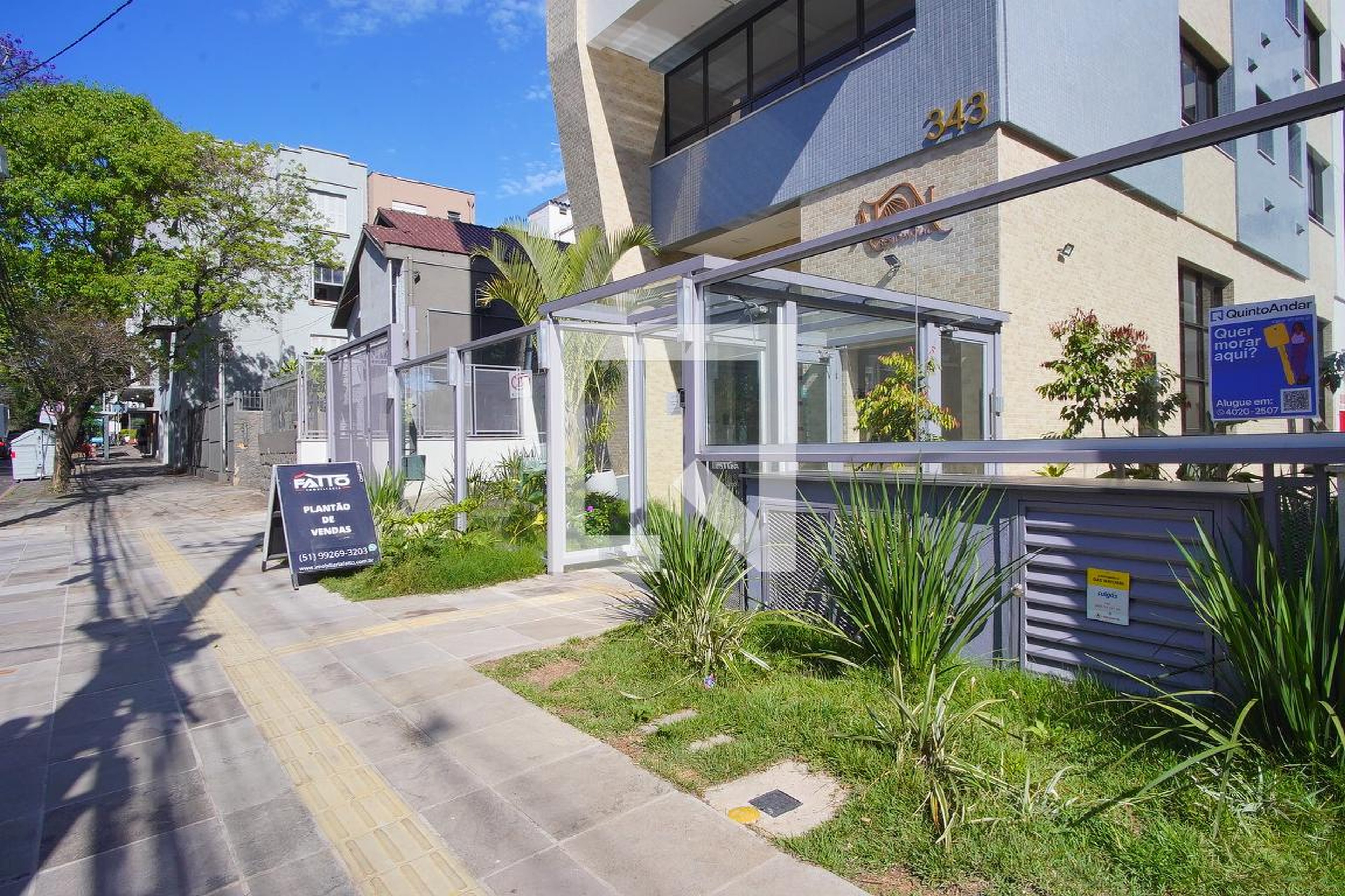 Fachada do Prédio Condomínio Aton