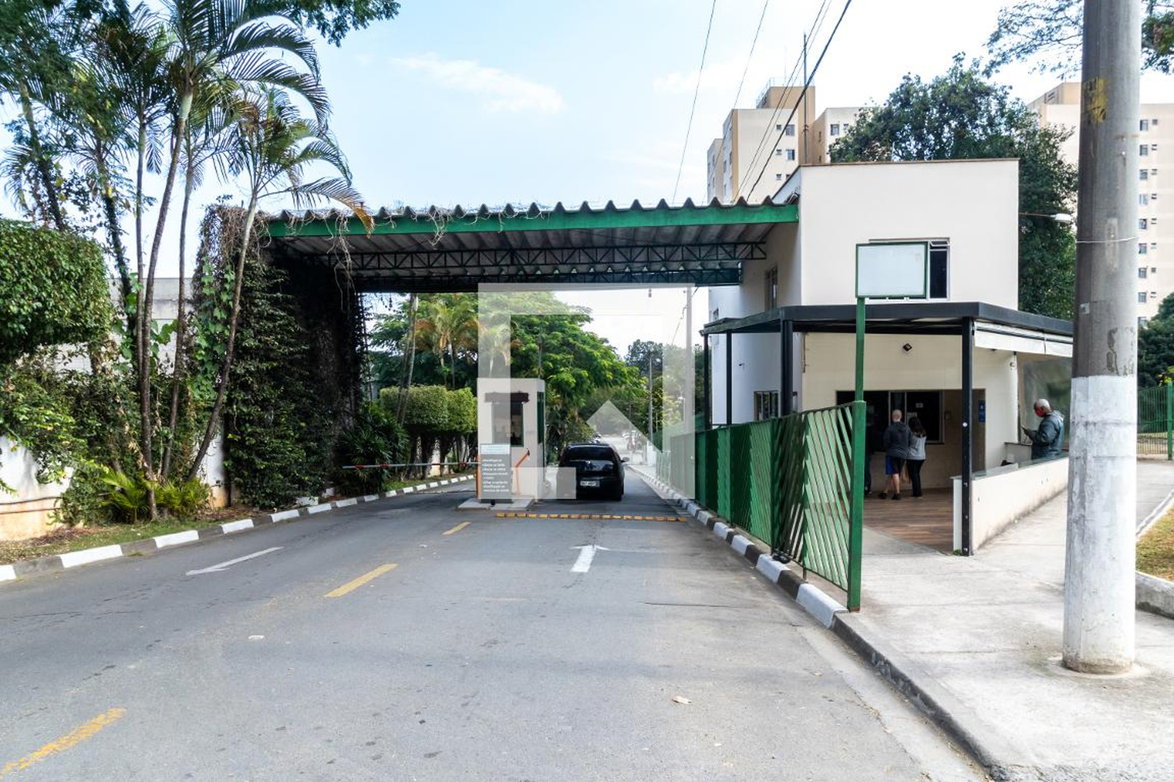 Fachada do Condomínio Condomínio Parque Residencial Nossa Senhora do Sabará