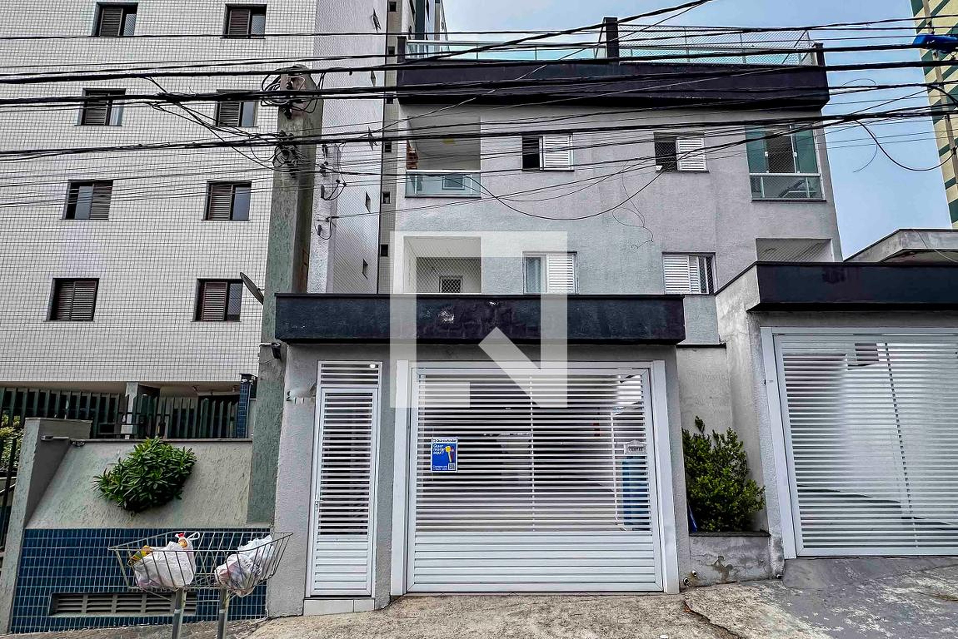 Fachada Condomínio em Rua Atibaia, 237