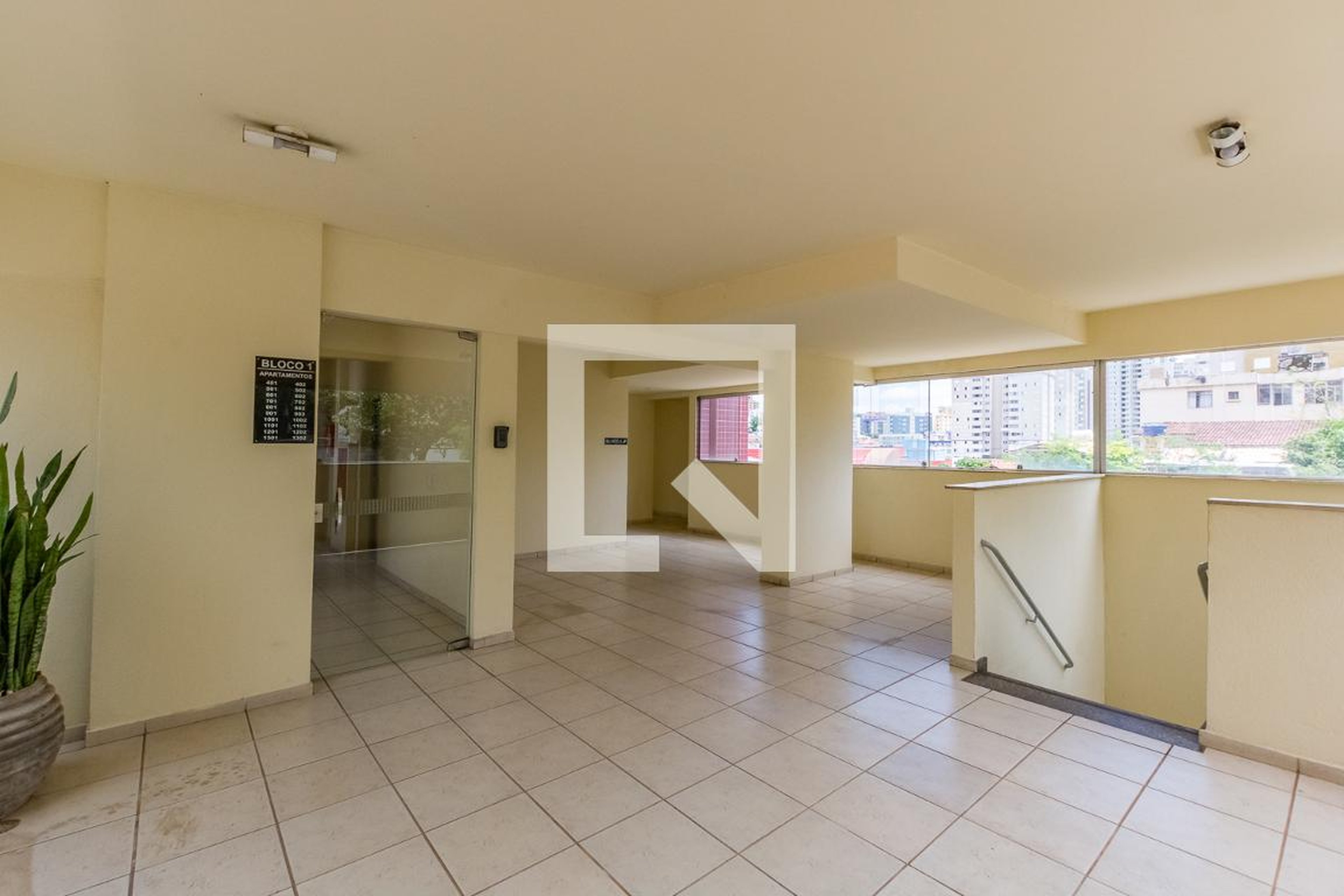 Hall de entrada - Edifício Atlanta