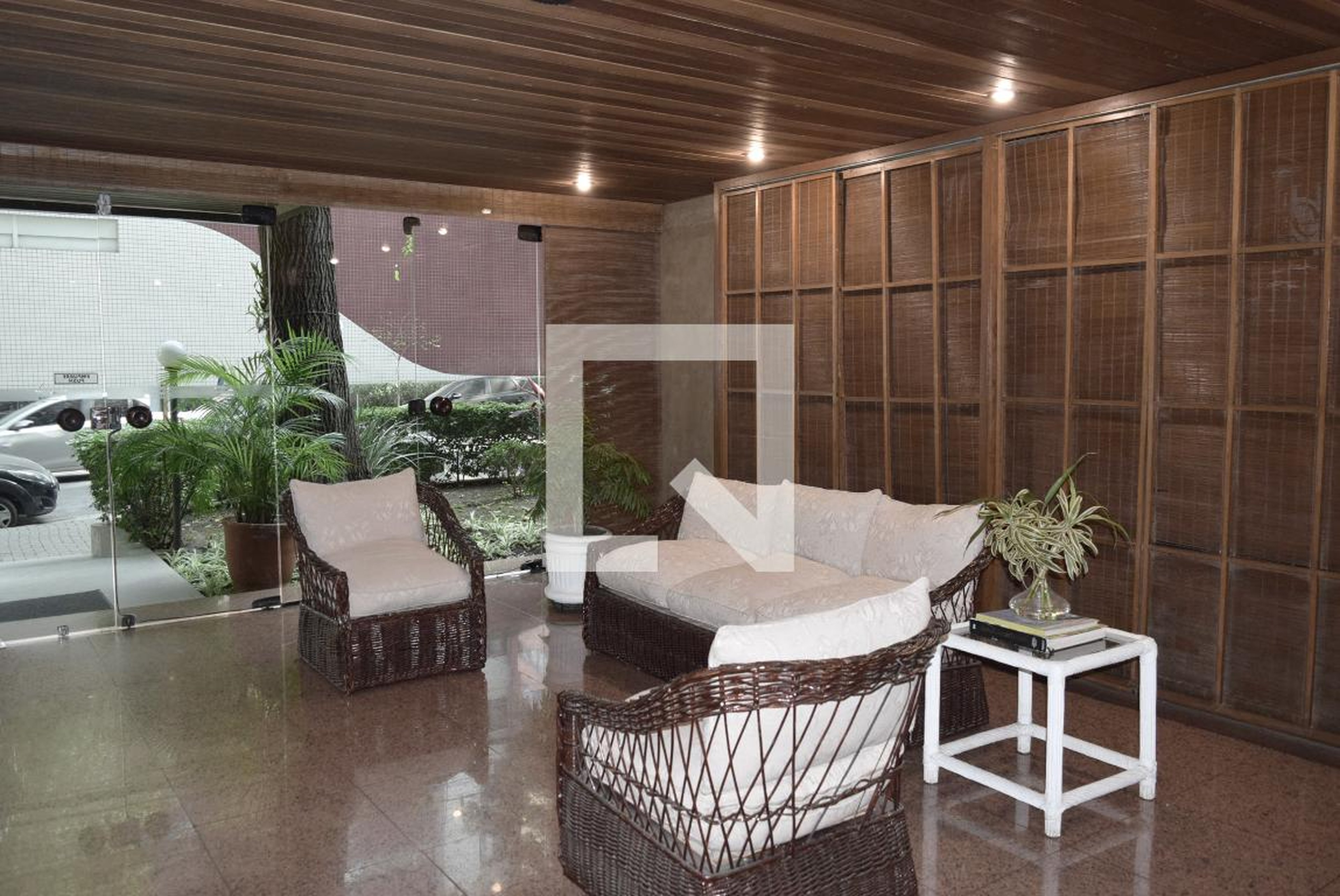 Hall de entrada - Residencial Harmonia