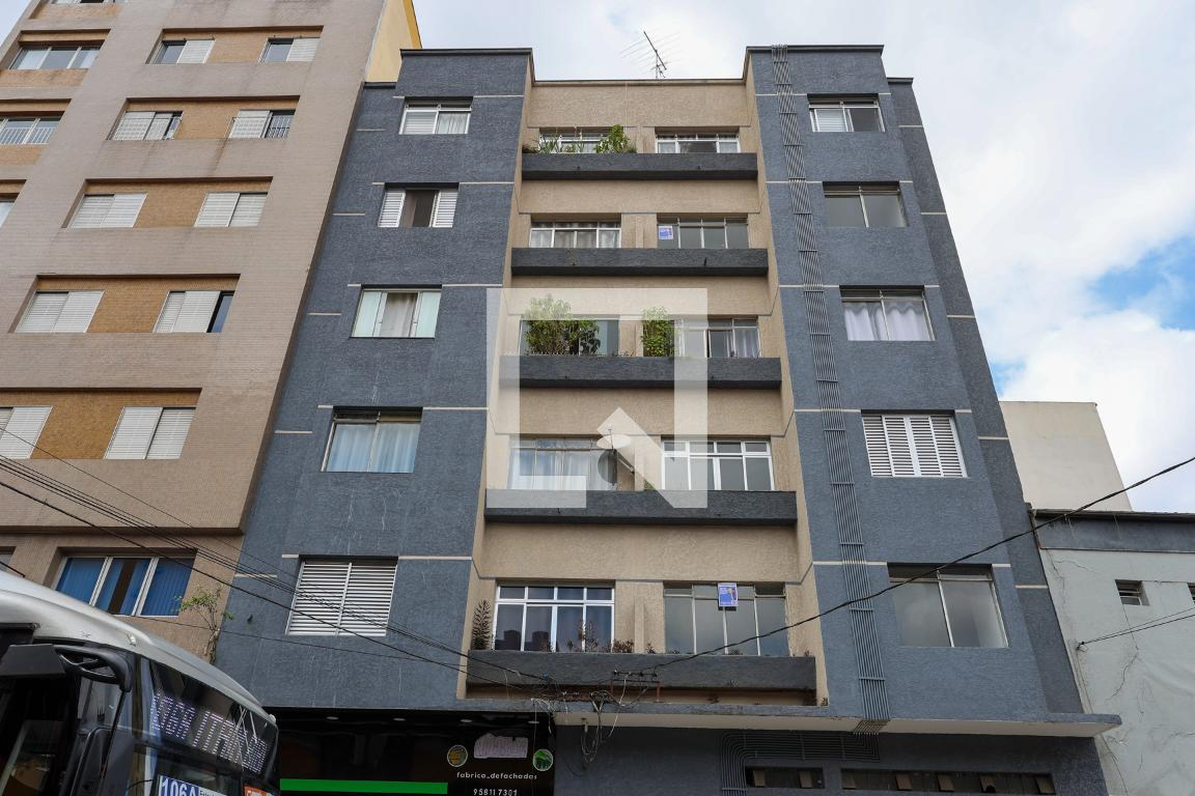 Fachada do prédio Condomínio José Ricardo