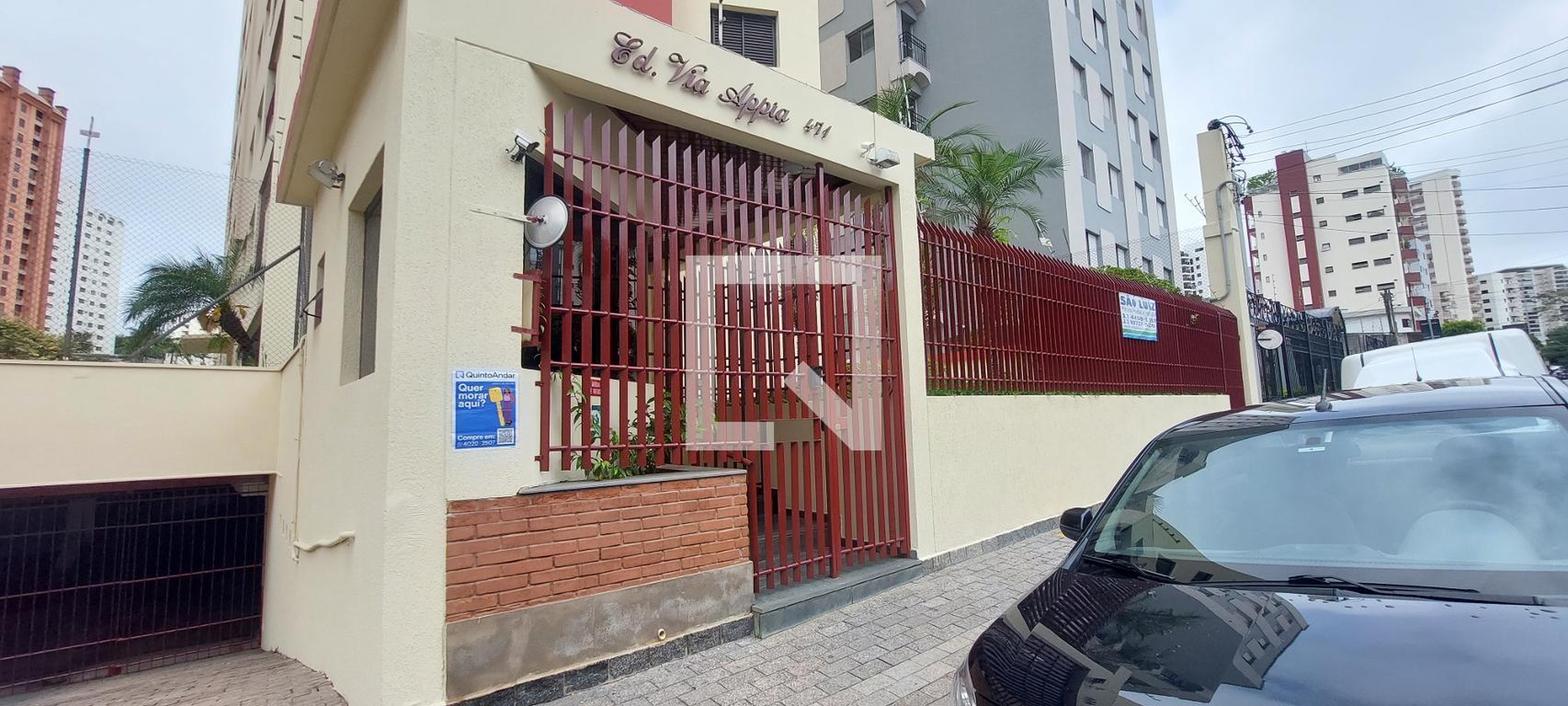 Fachada do Prédio Edifício Via Appia