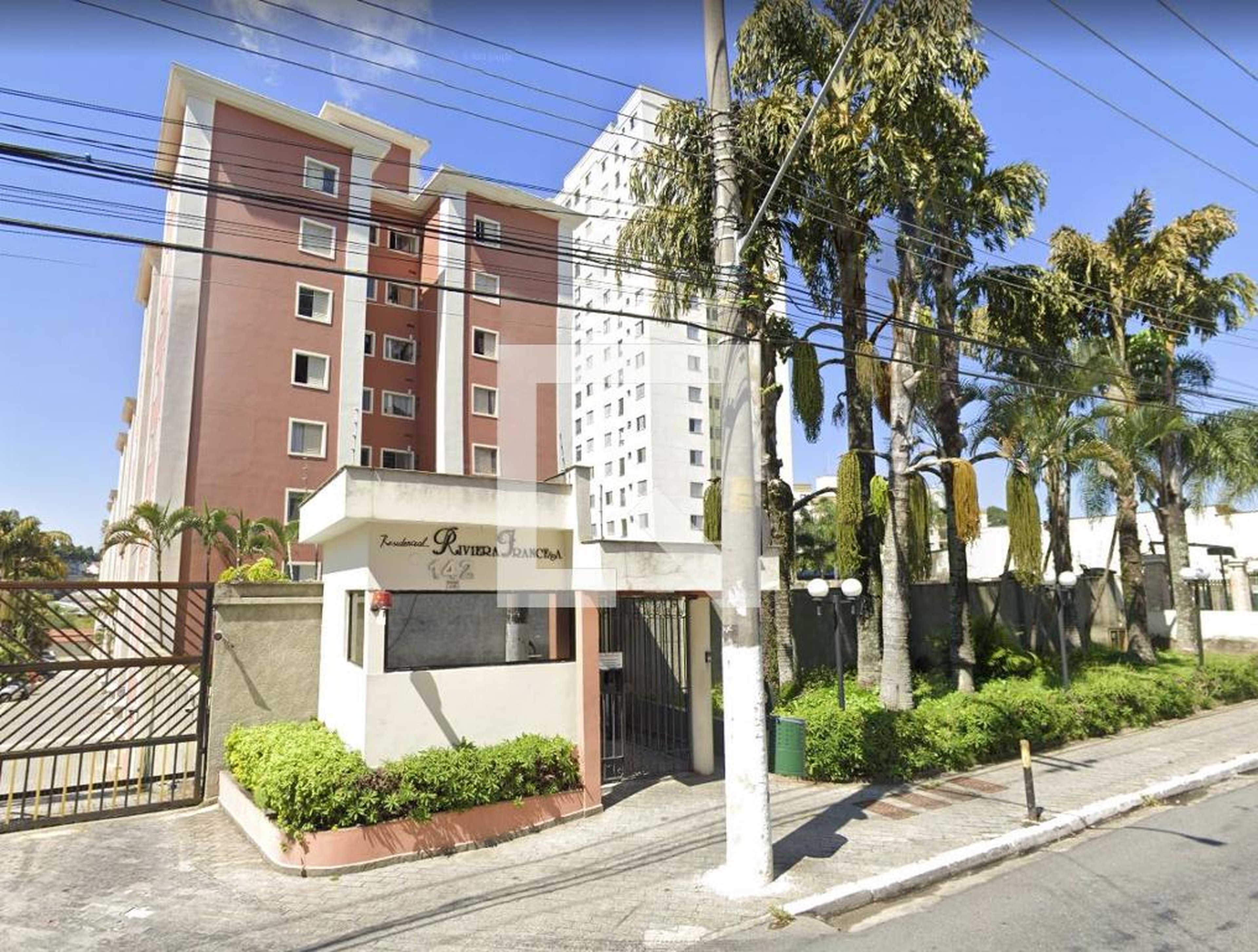 Fachada do Condomínio Residencial Riviera Francesa