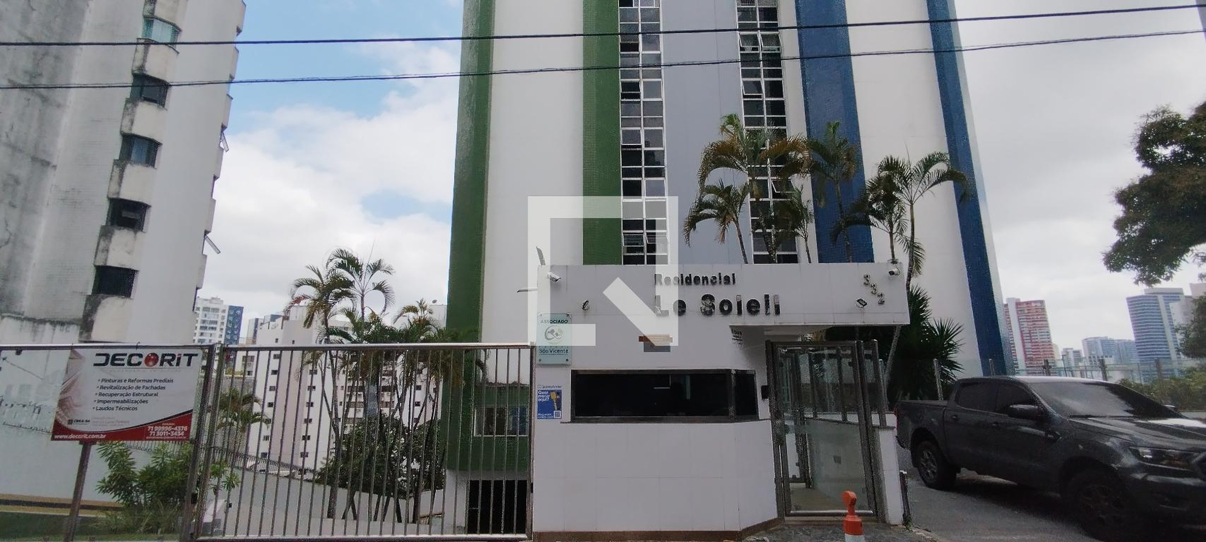 Fachada Condomínio Le Soleil