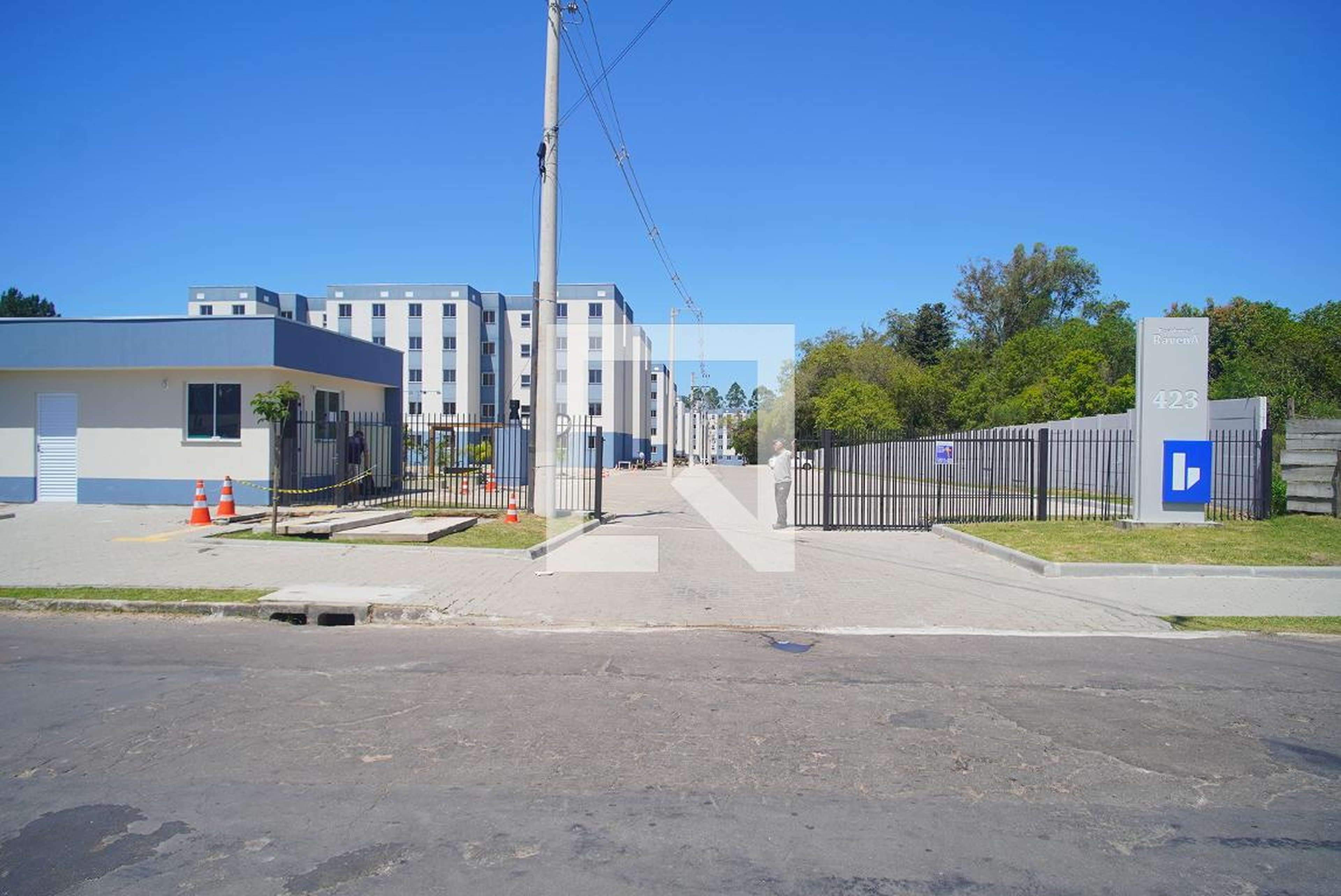 Fachada Condomínio em Rua Odilo Aloysio Daudt, 421