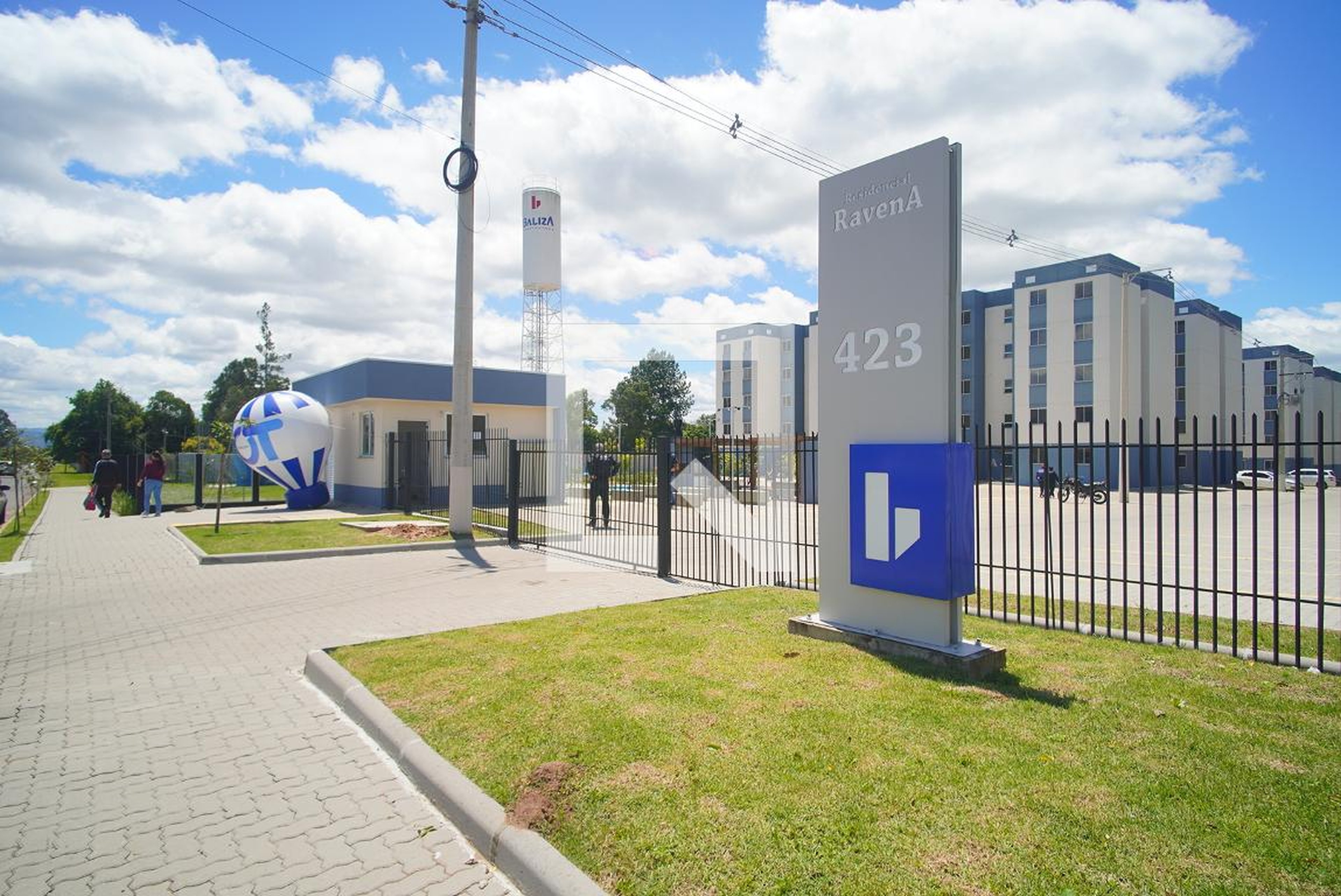 Fachada Condomínio em Rua Odilo Aloysio Daudt, 453