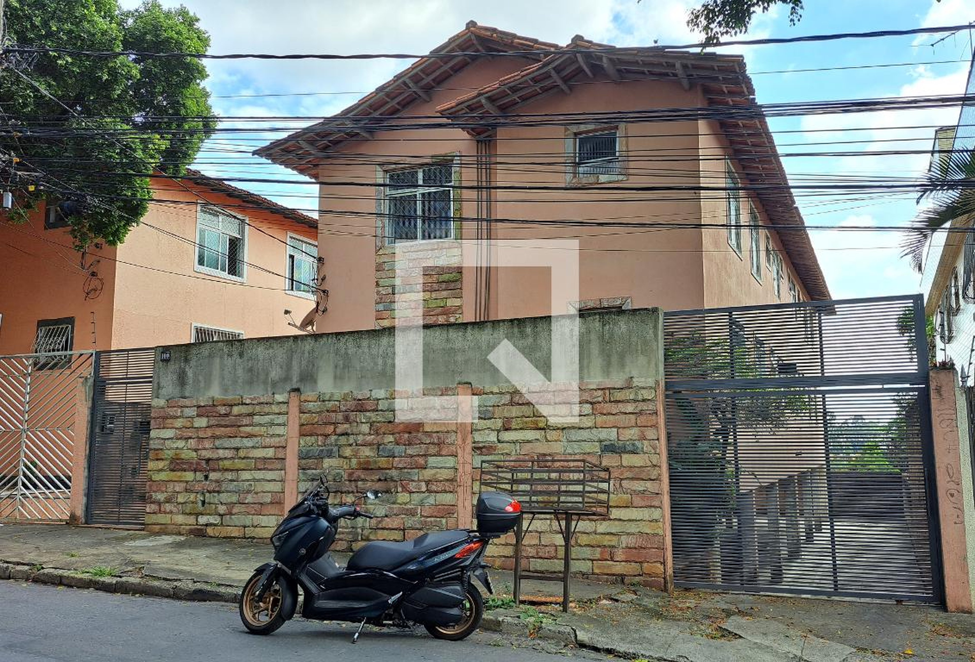 Fachada Condomínio em Rua Aristóteles Ribeiro Vasconcelos Santa Rosa - Belo Horizontemg, 100