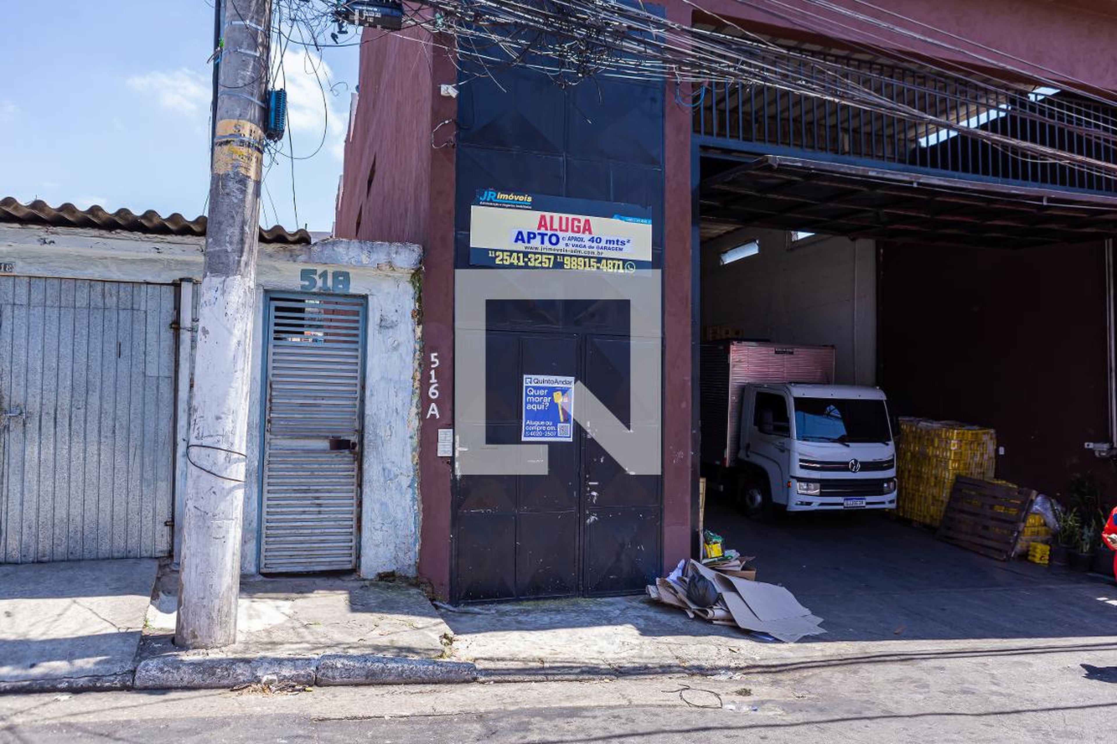 Fachada Condomínio em Rua Doutor Joaquim Augusto de Camargo, 516