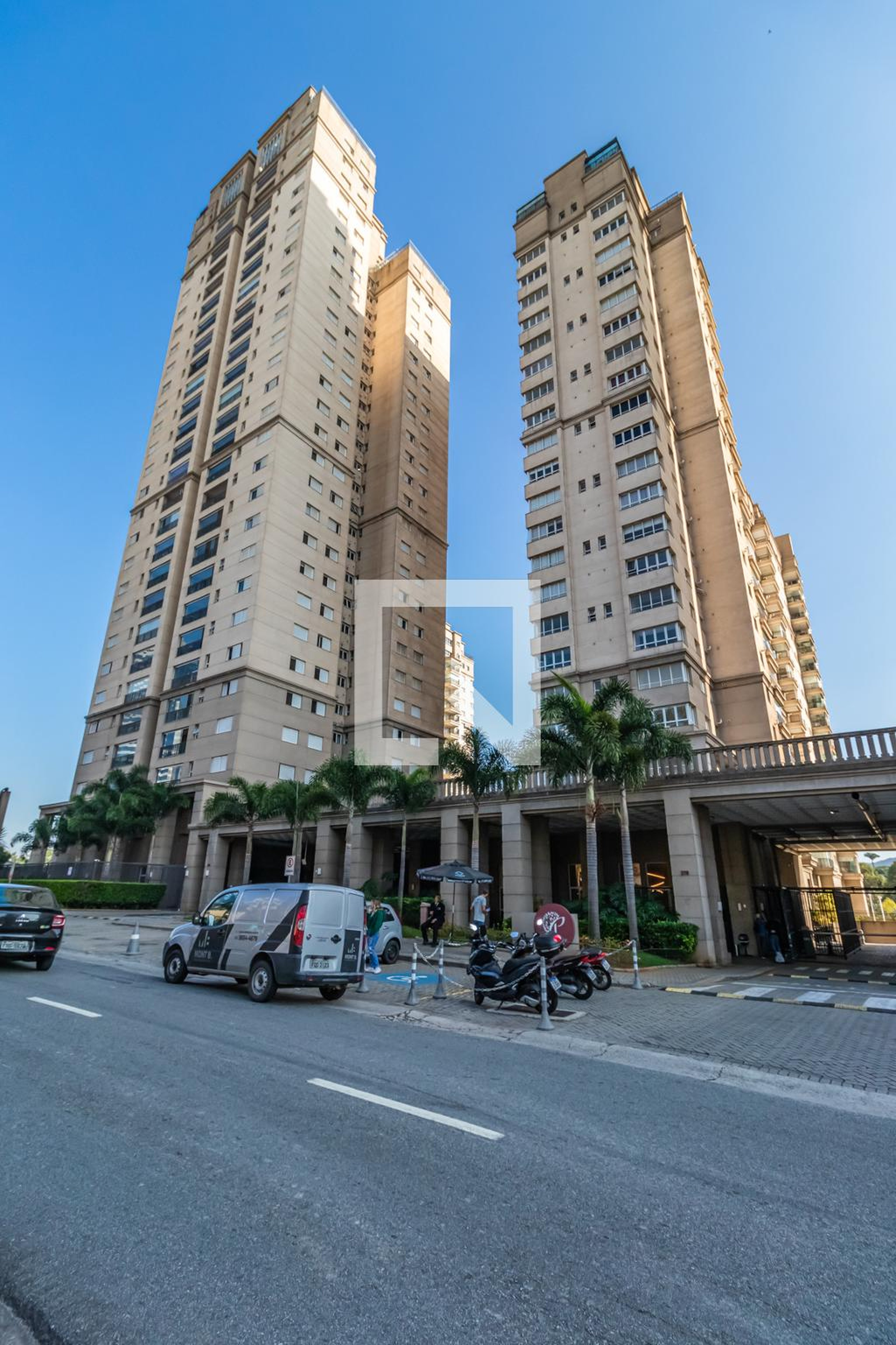 Fachada Condomínio Alpha Garden