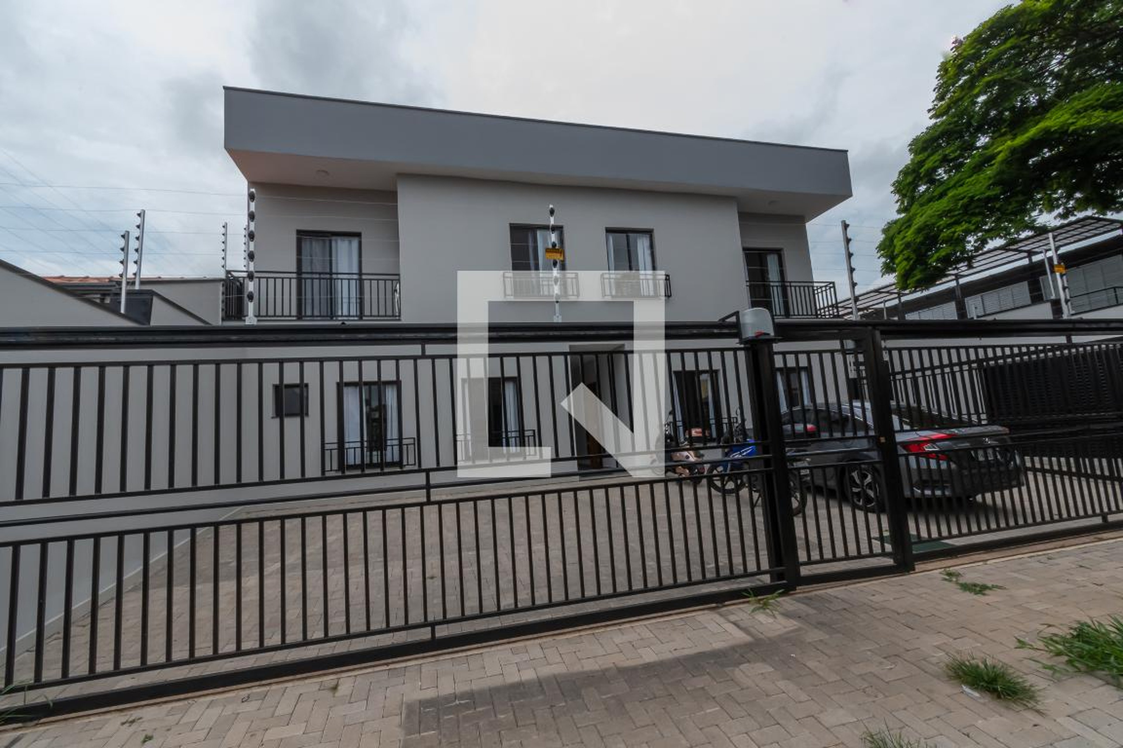 Fachada Condomínio em Rua Condessa do Pinhal, 526