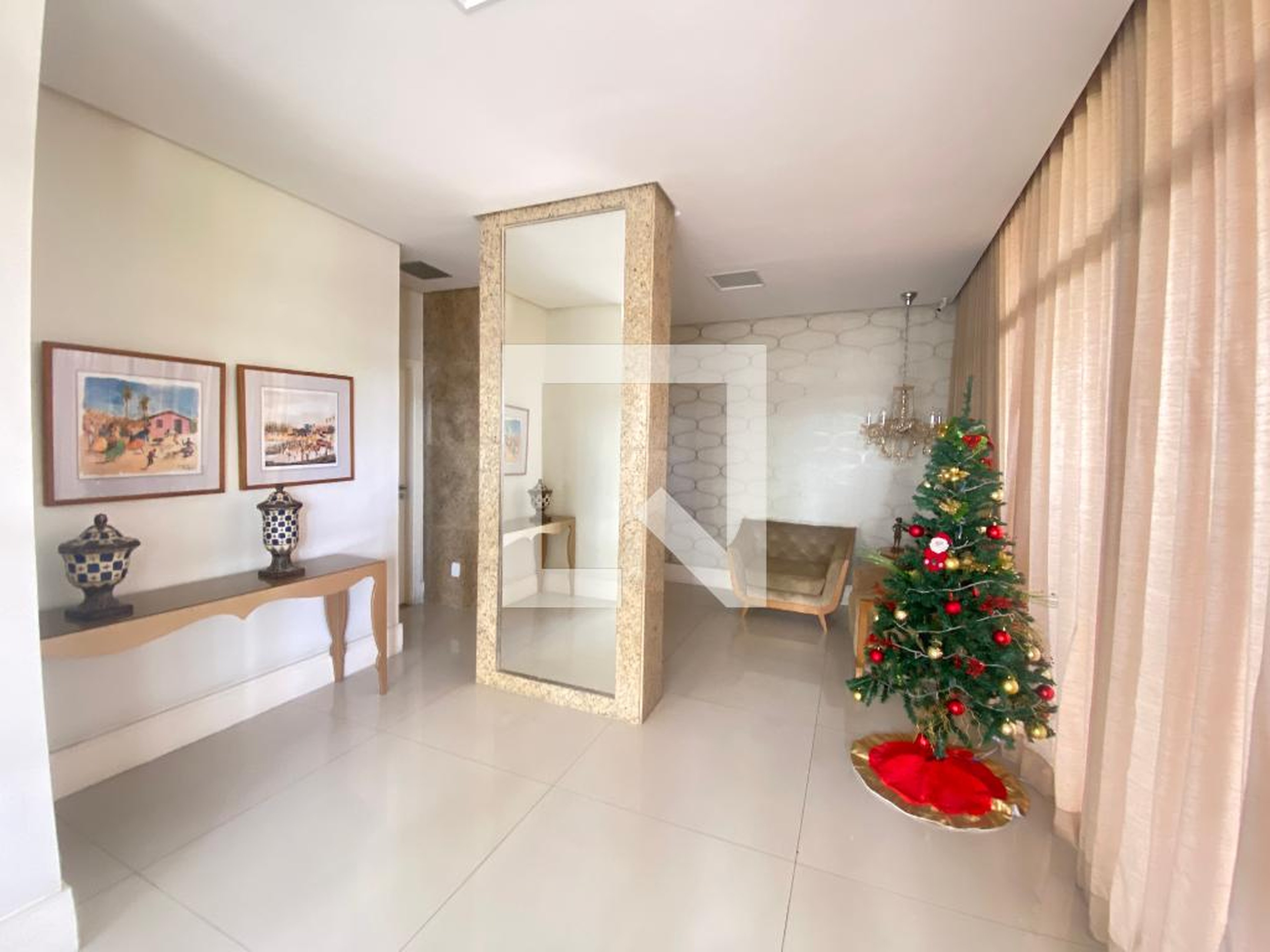 Hall de entrada - Mansão Horto Boulevard