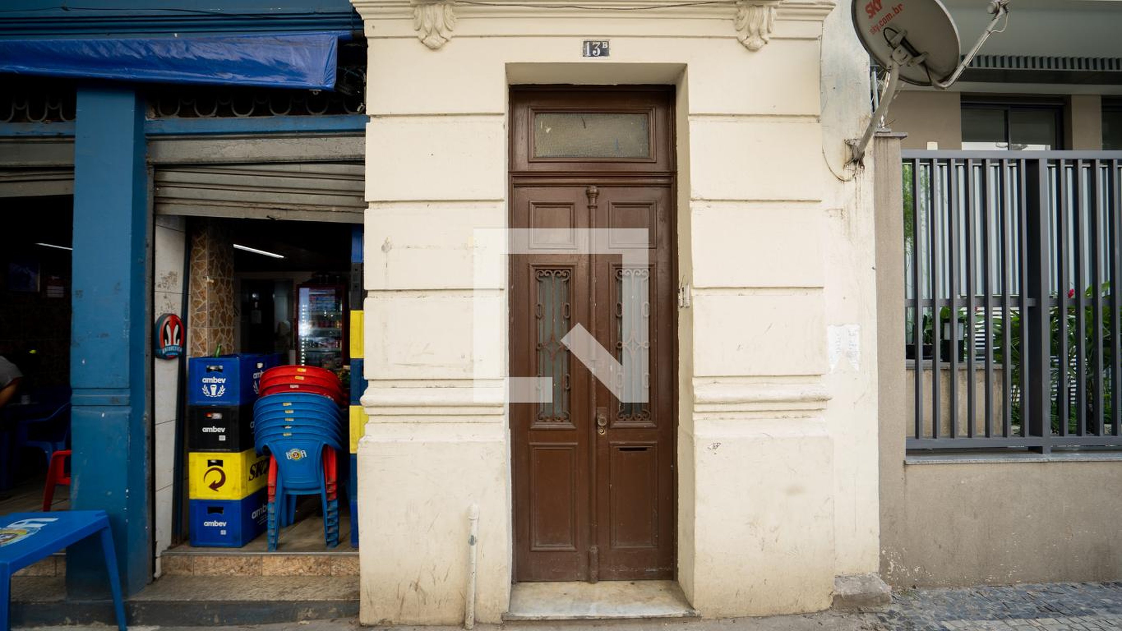 Fachada Condomínio em Rua Ubaldino do Amaral, 13