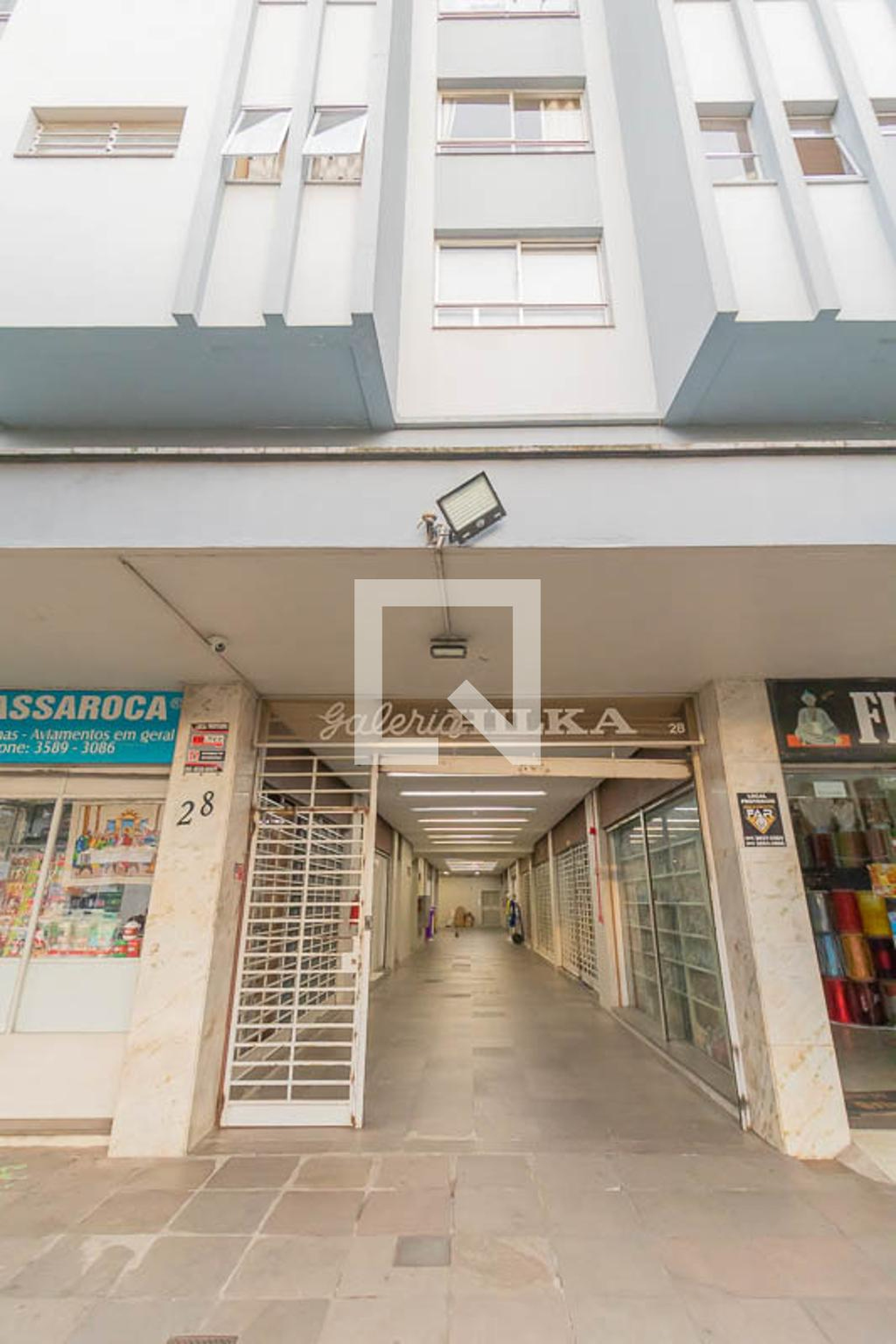 Fachada Condomínio em Rua Saldanha da Gama, 28