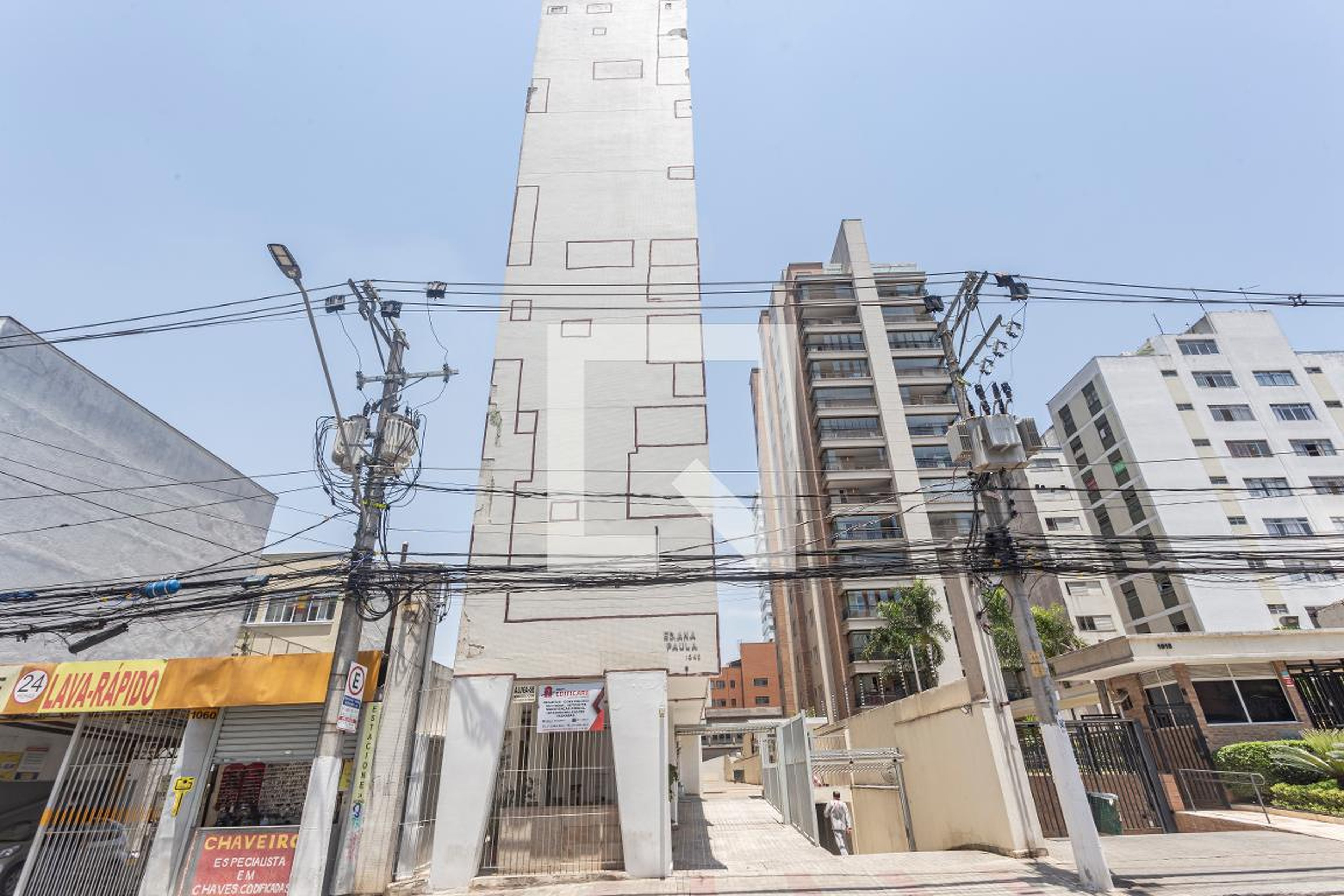 Fachada Condomínio em Rua Vergueiro, 1040