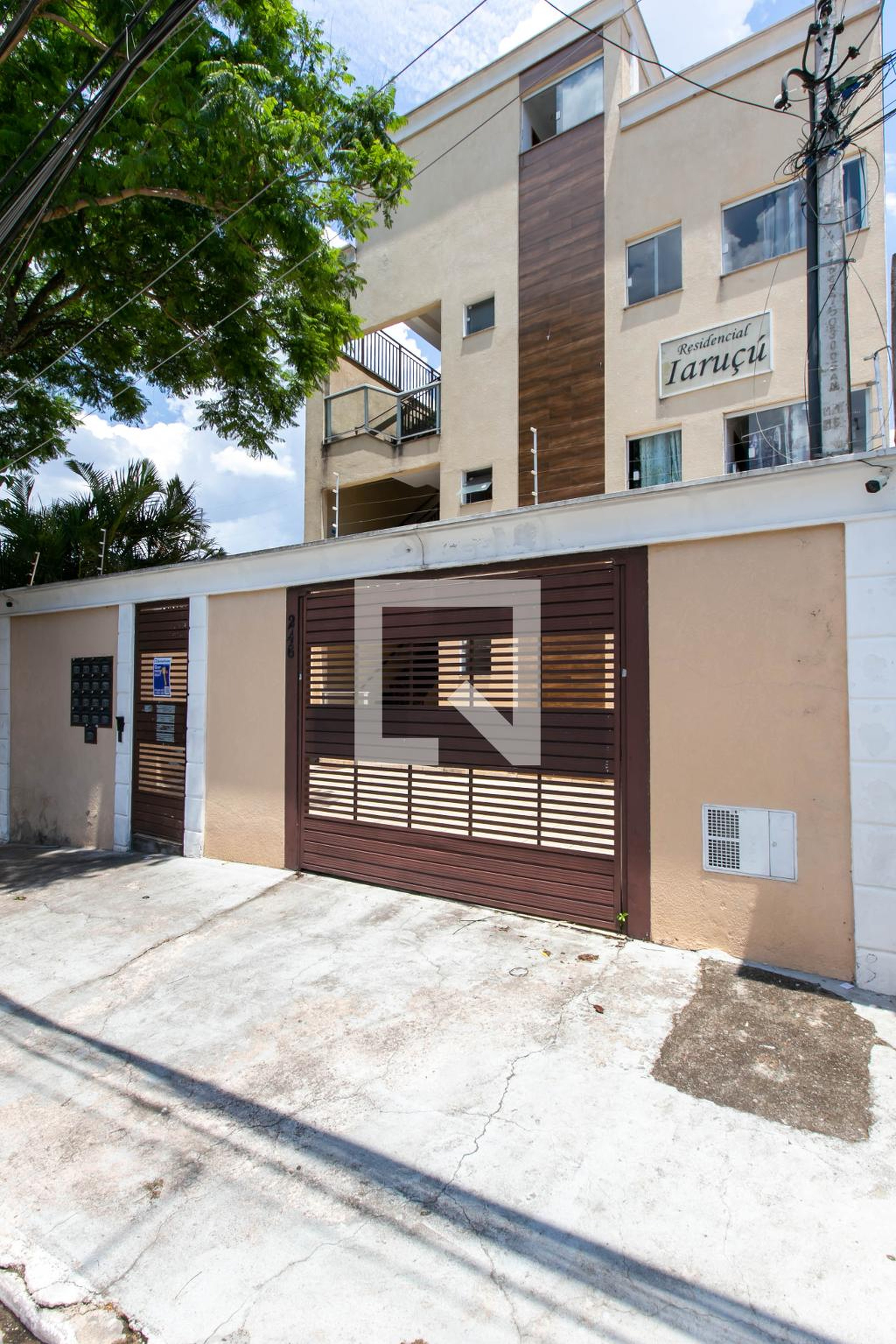 Fachada do Condomínio Residencial Iaruçú