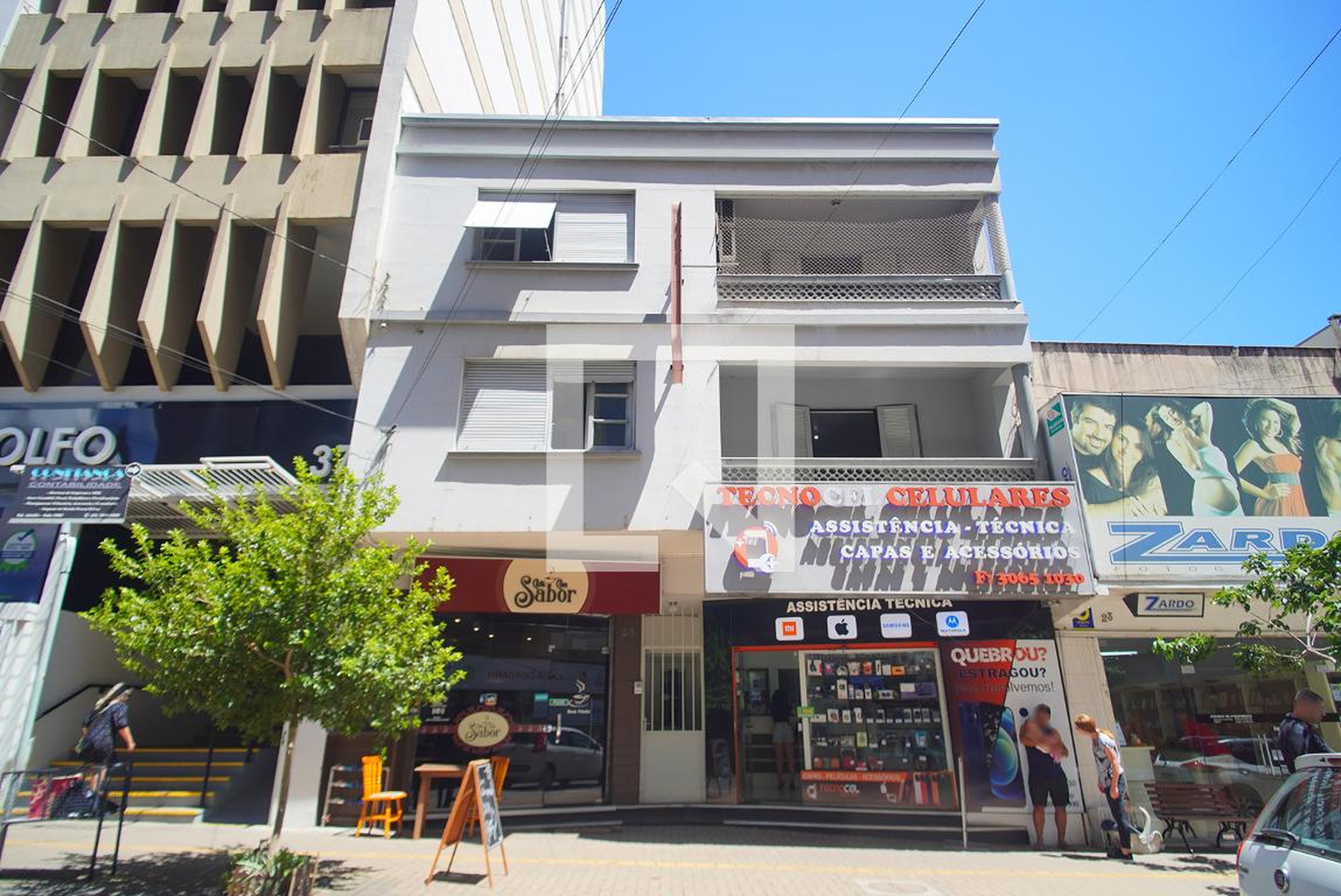 Fachada Condomínio em Rua David Canabarro, 29