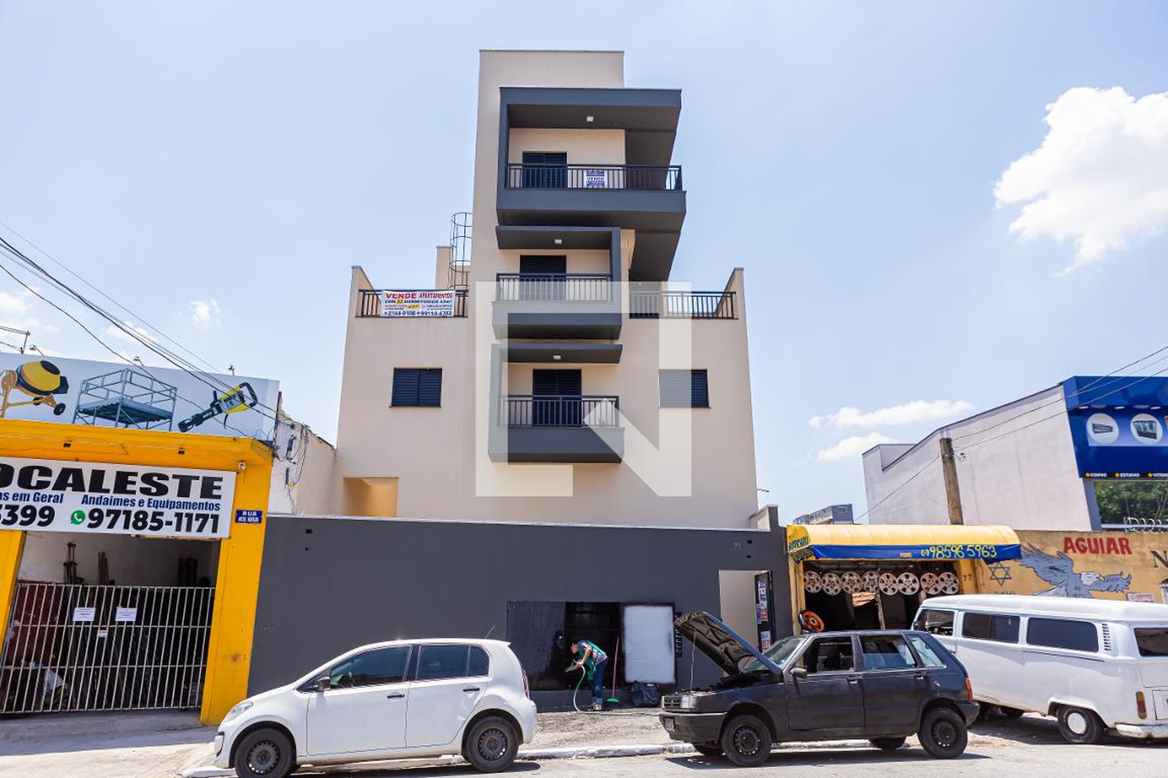 Fachada Residencial Santa Mônica