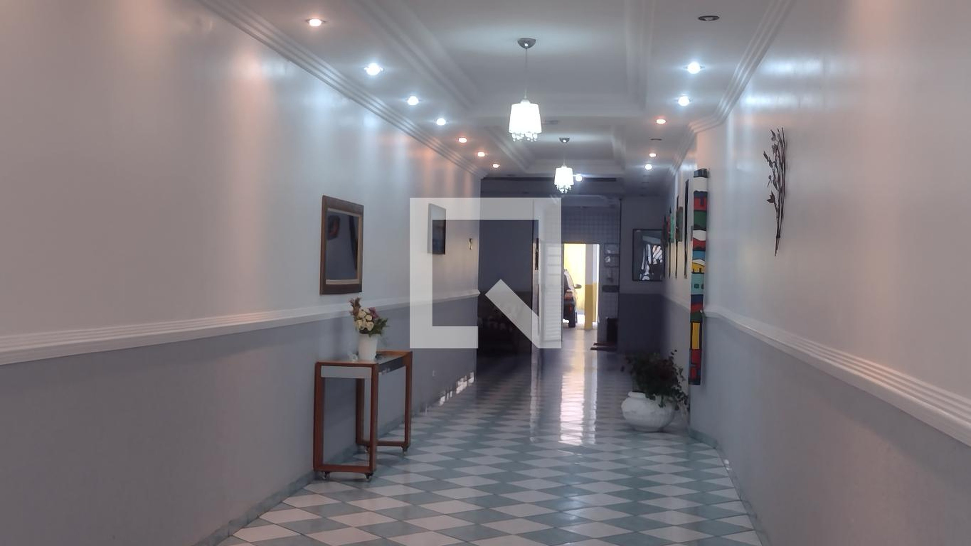 Hall de entrada Condomínio Alphaville III