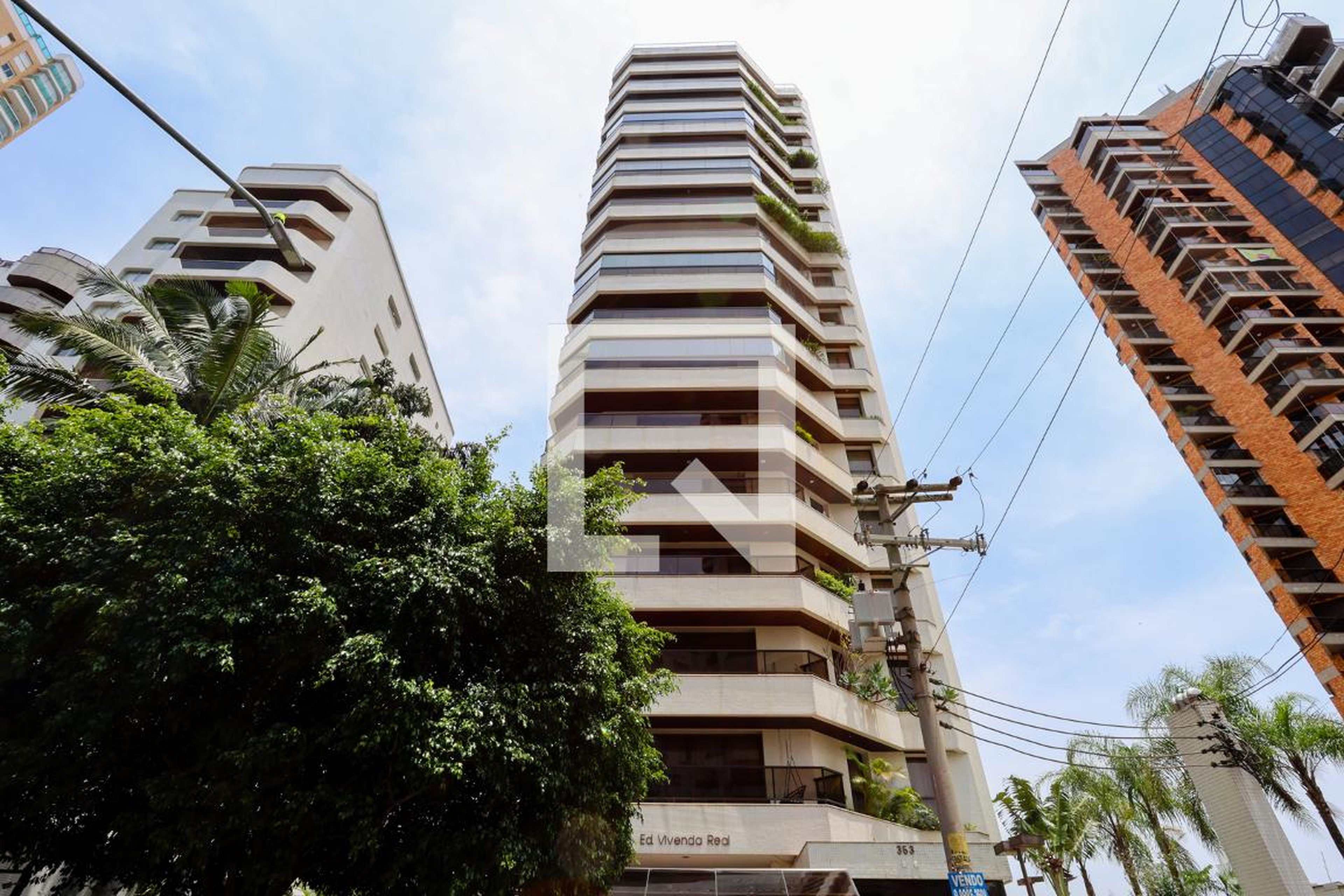 Fachada do prédio Condomínio Vivenda Real