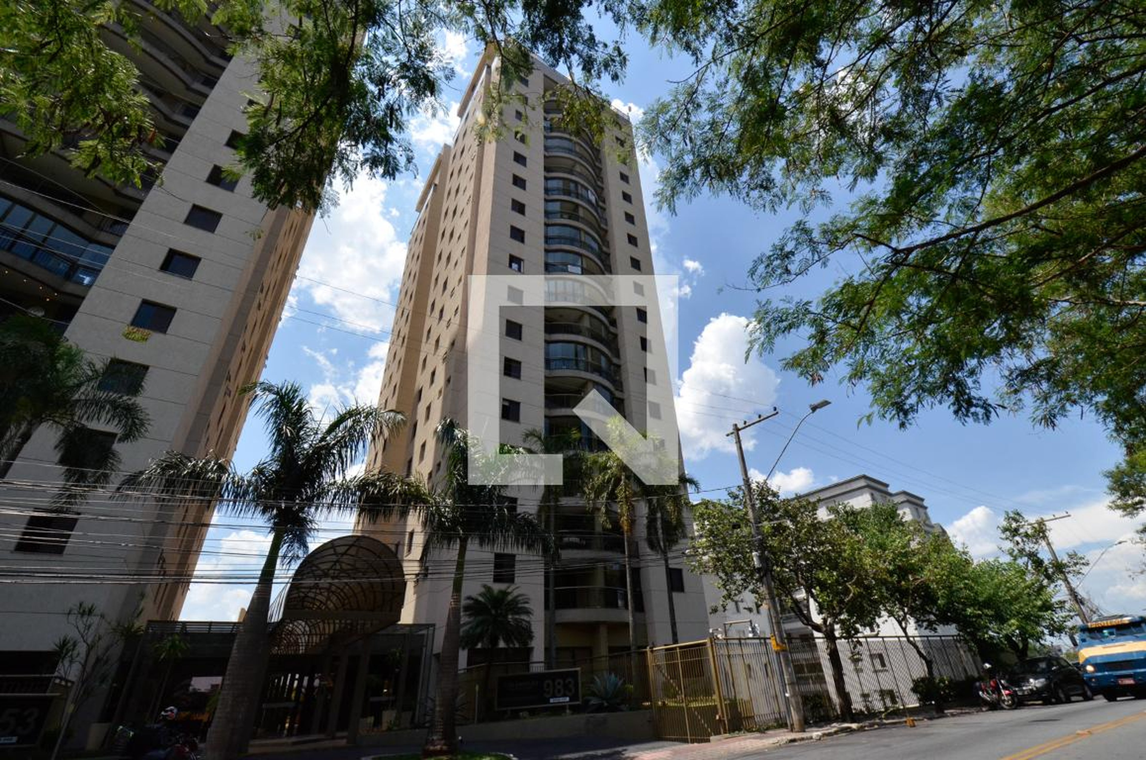 Fachada do predio Residencial Los Angeles