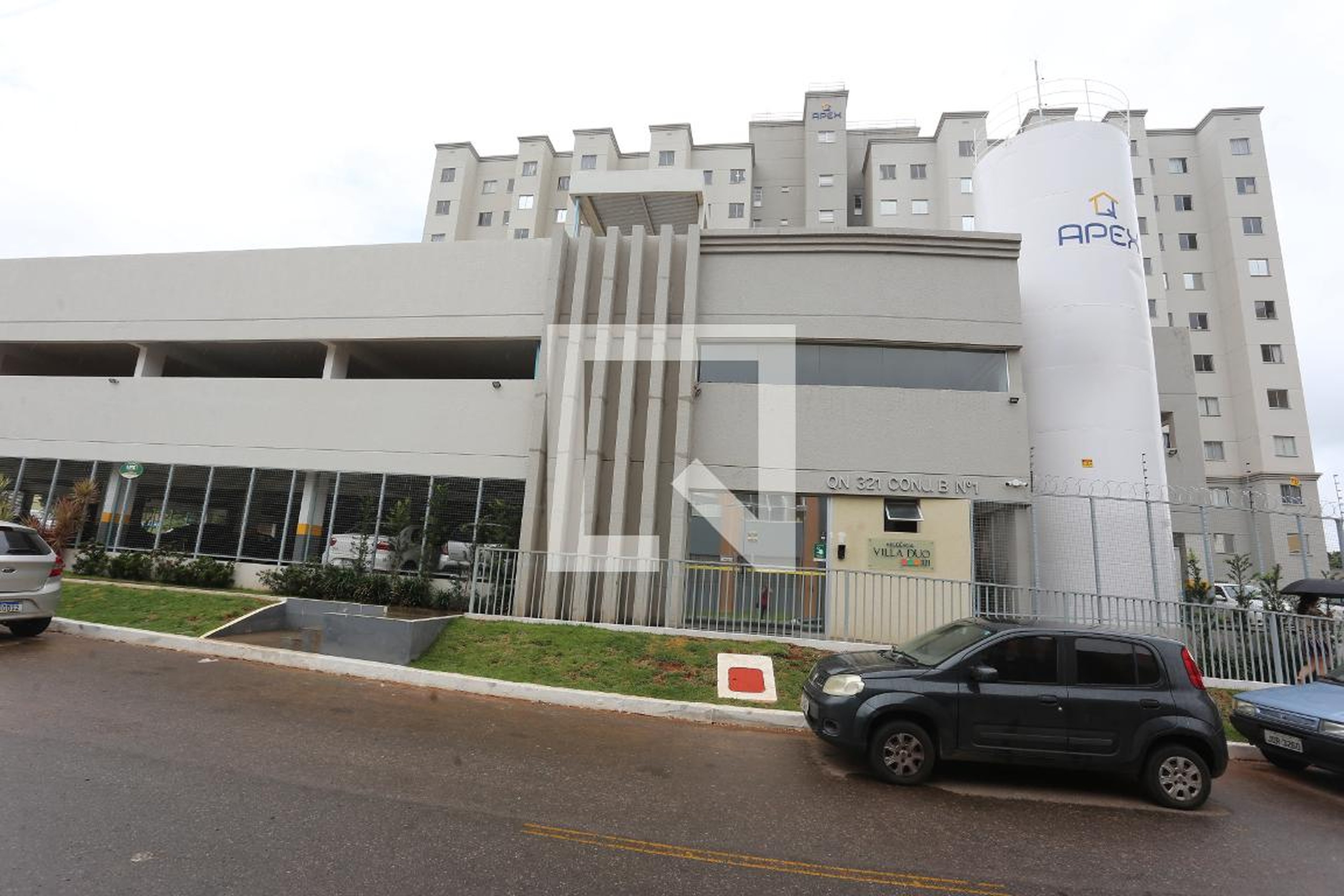 Fachada Condomínio em QN 321 CJ E LT 1, s/n