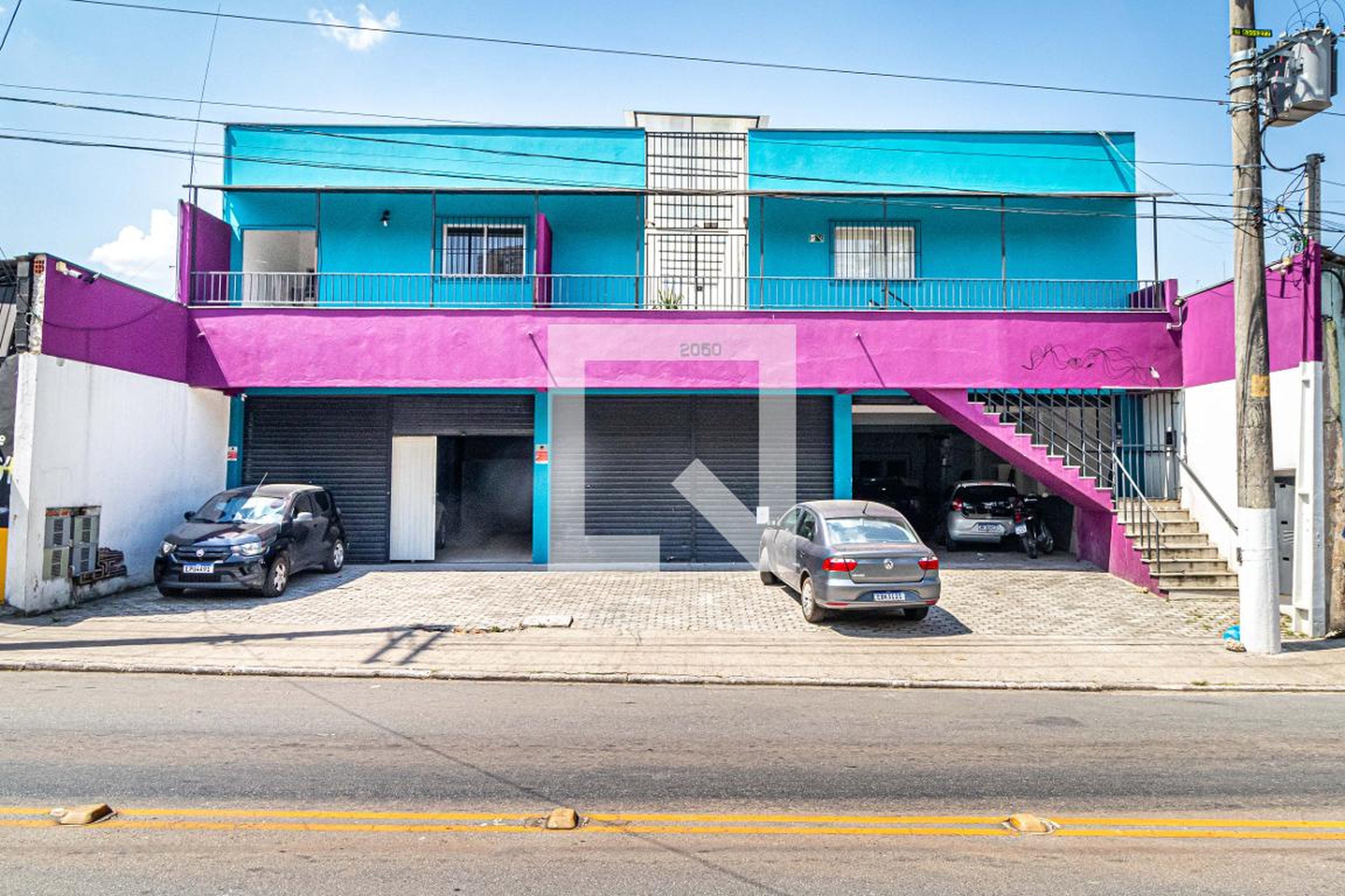 Fachada Condomínio em Avenida Engenheiro Heitor Antônio Eiras Garcia, 2050