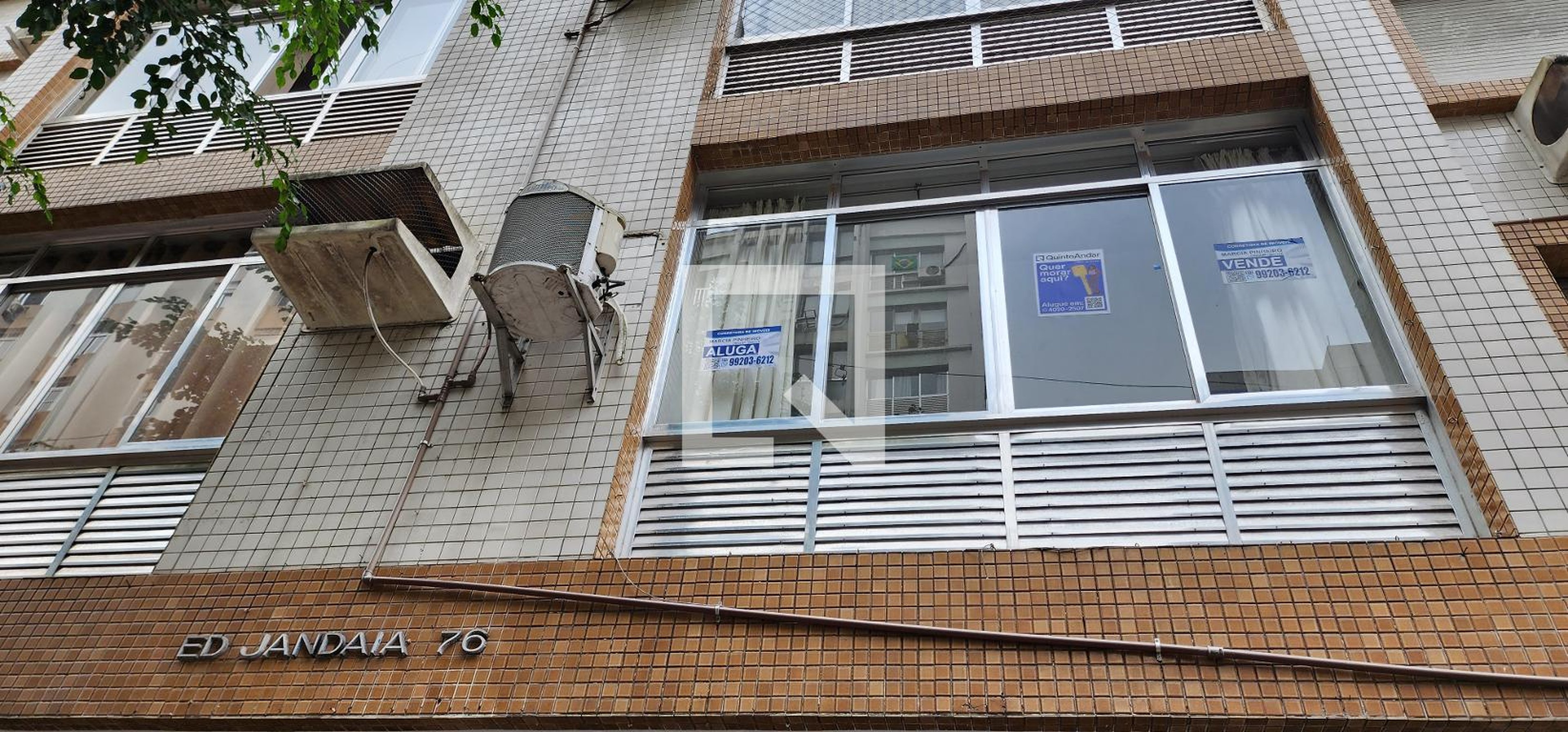 Fachada do Prédio Edificio Jandaia