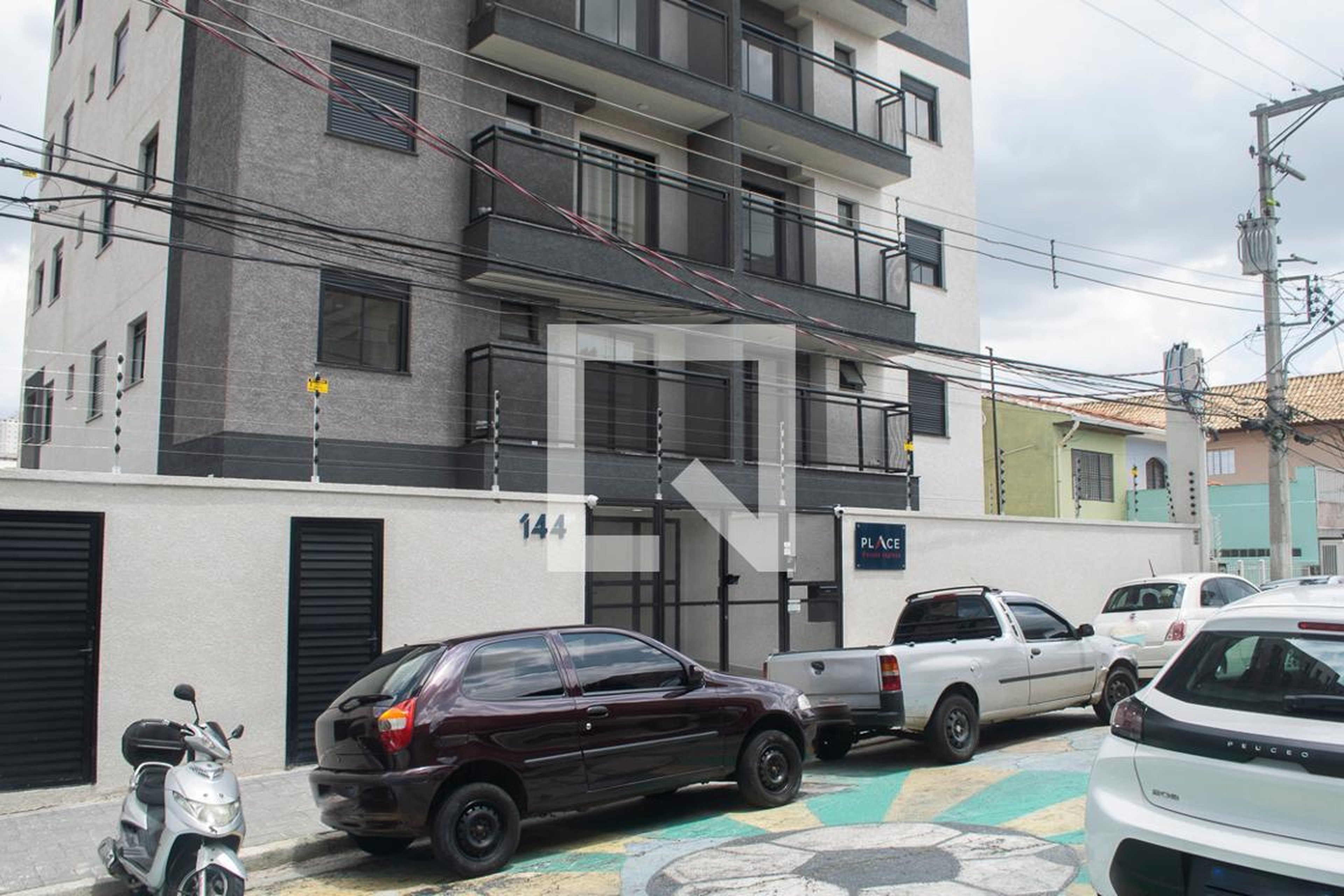 Fachada Condomínio em Rua Capitão Siqueira Barbosa, 142