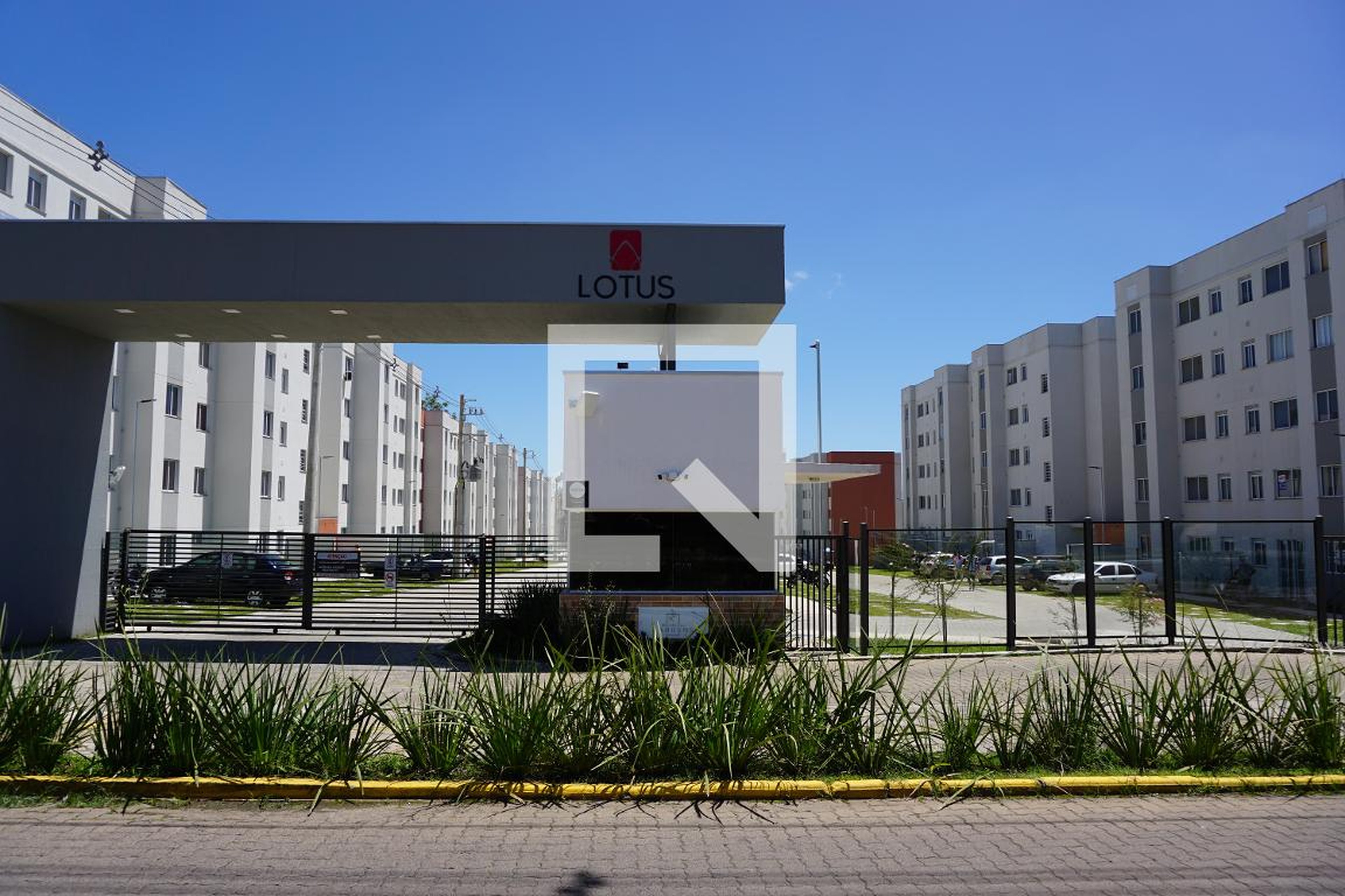 Fachada do prédio Residencial Lotus