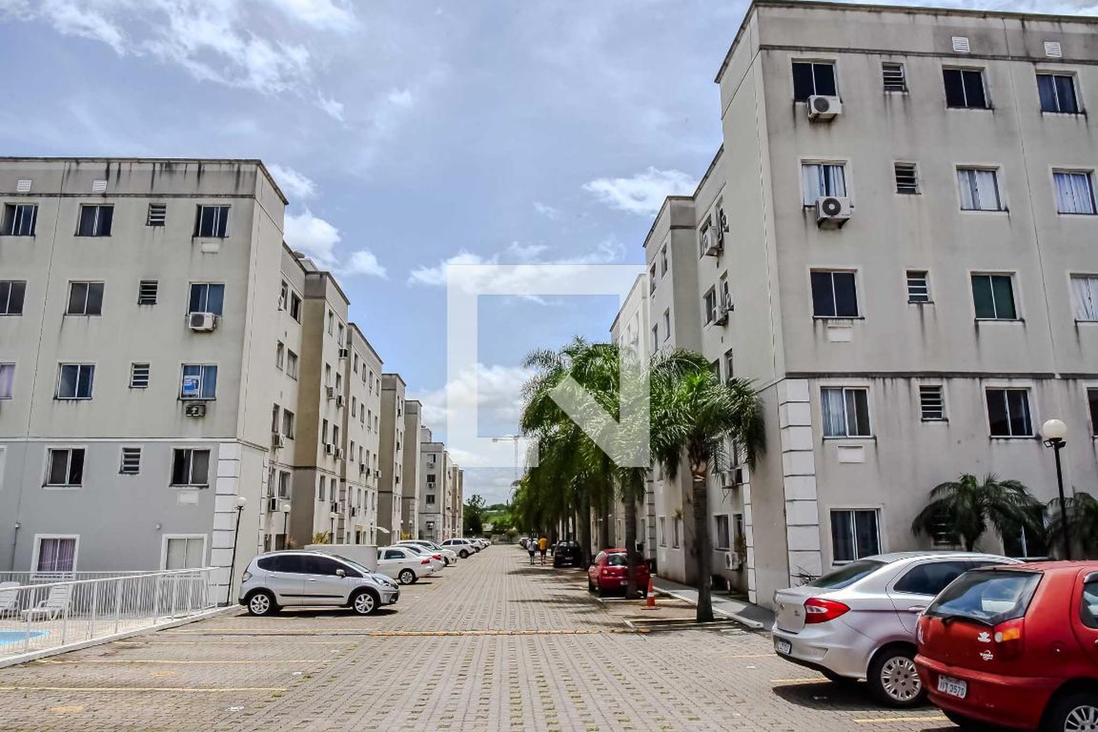 Fachada do Condomínio Condomínio Porto Guaíba