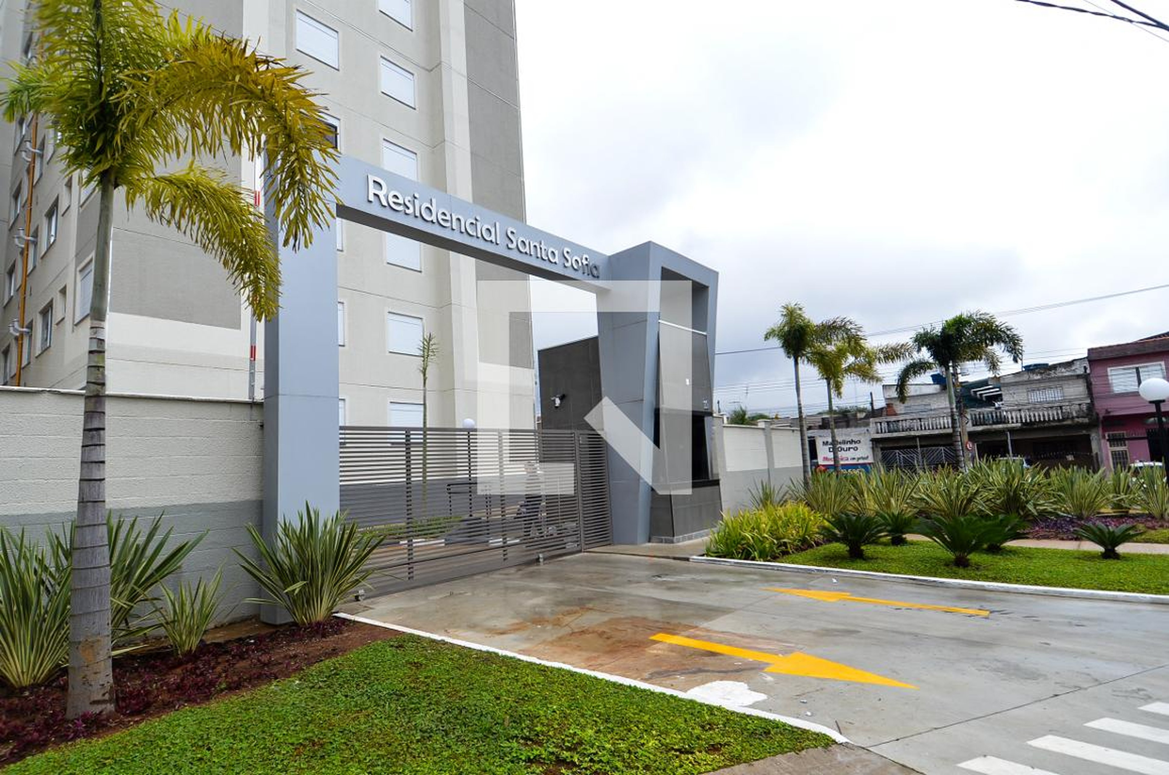 Fachada do Condomínio Residencial Santa Sofia