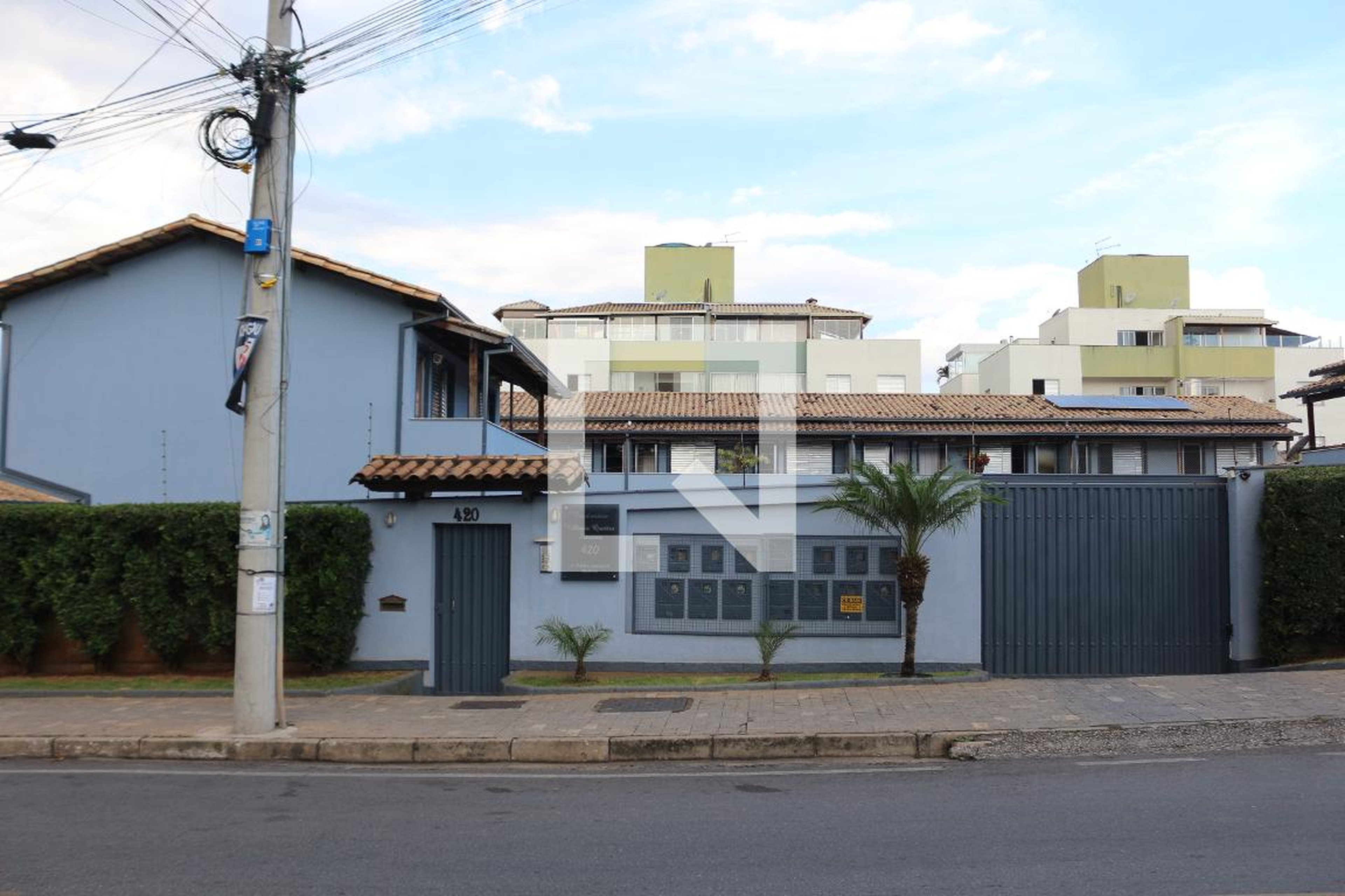 Fachada Condomínio em Avenida Padre Joaquim Martins, 420