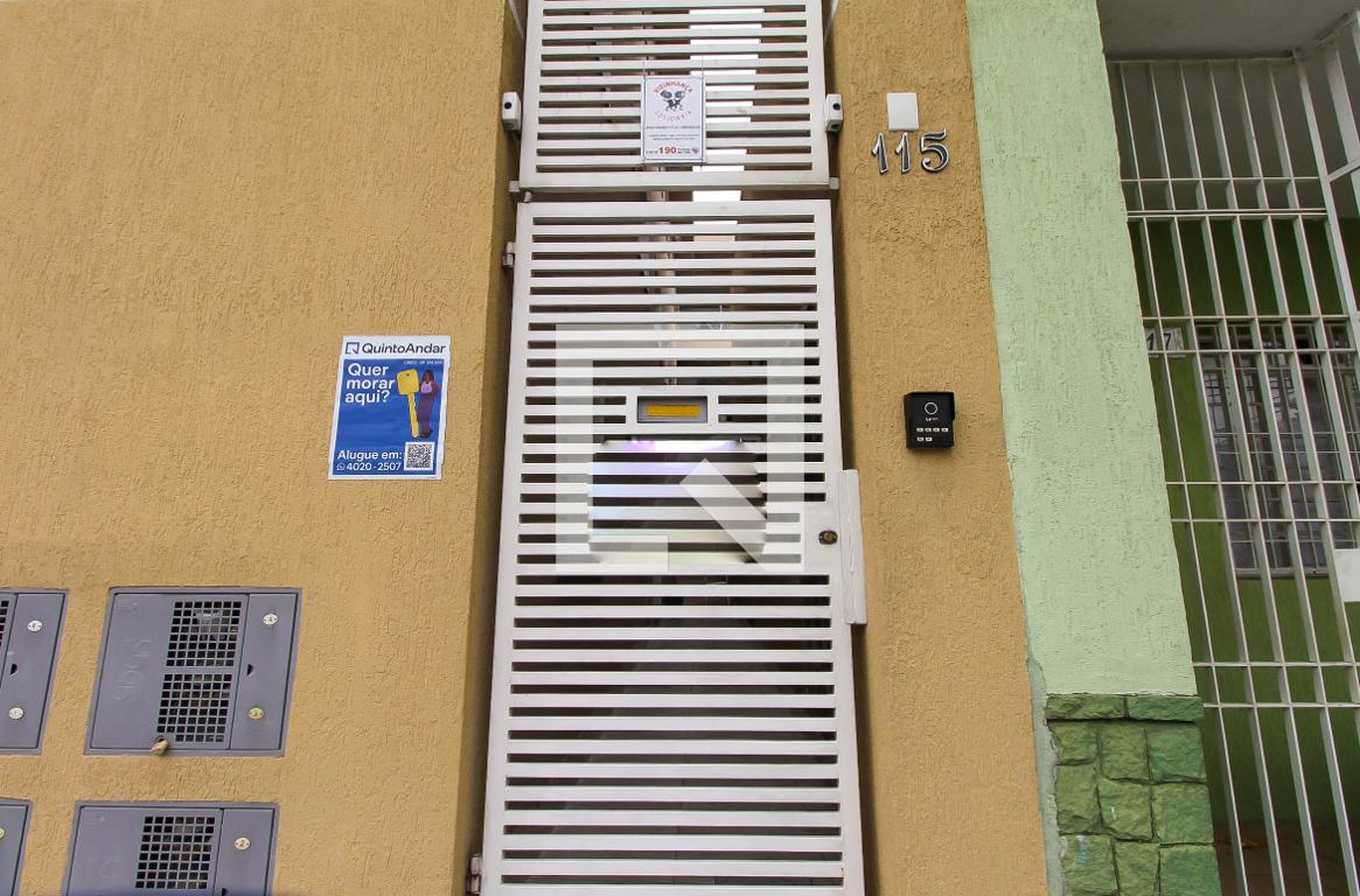 Fachada Condomínio em Rua Ribeiro Marcondes, 115