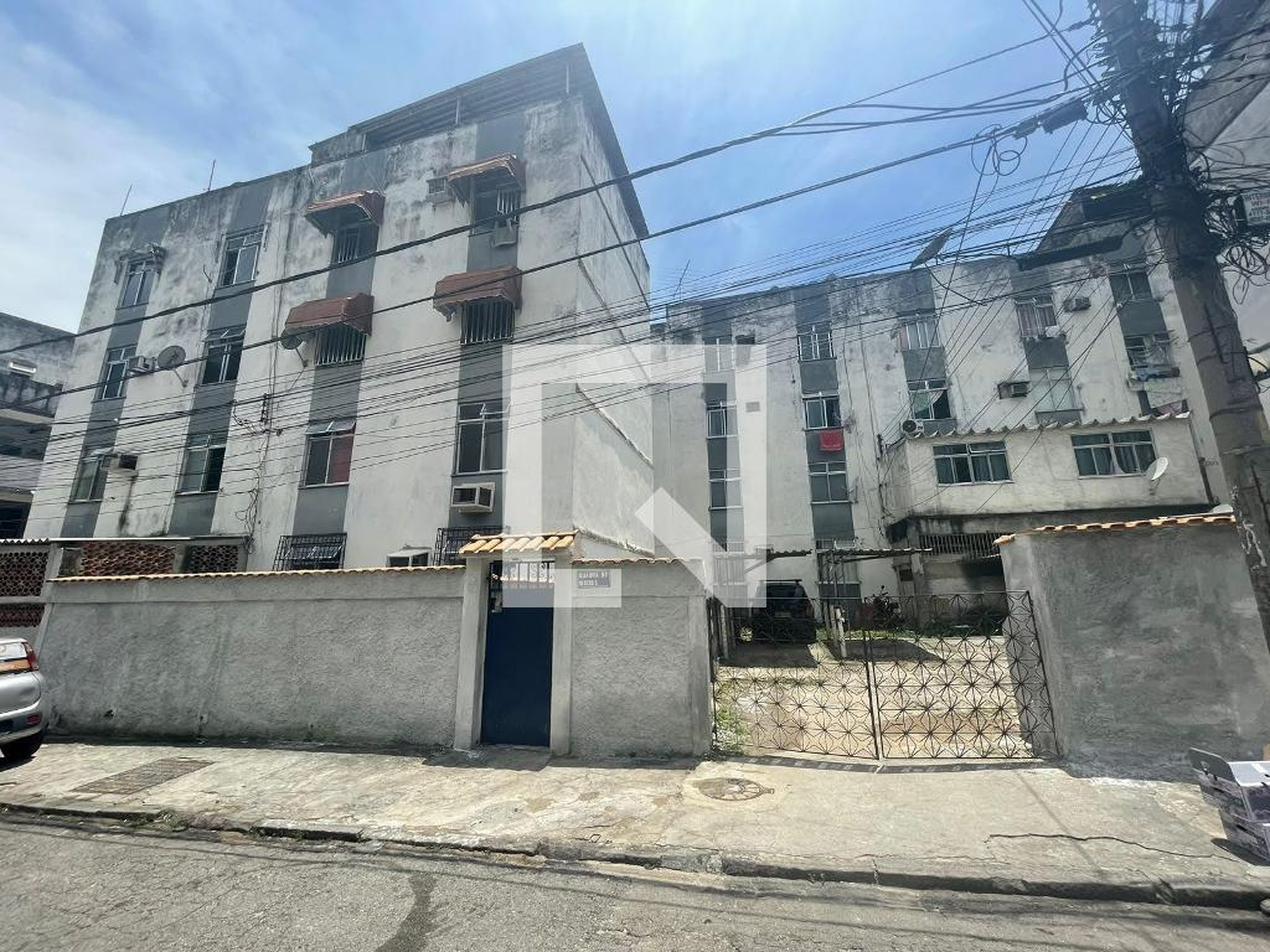 Fachada Condomínio Conjunto Residencial da Polícia Militar