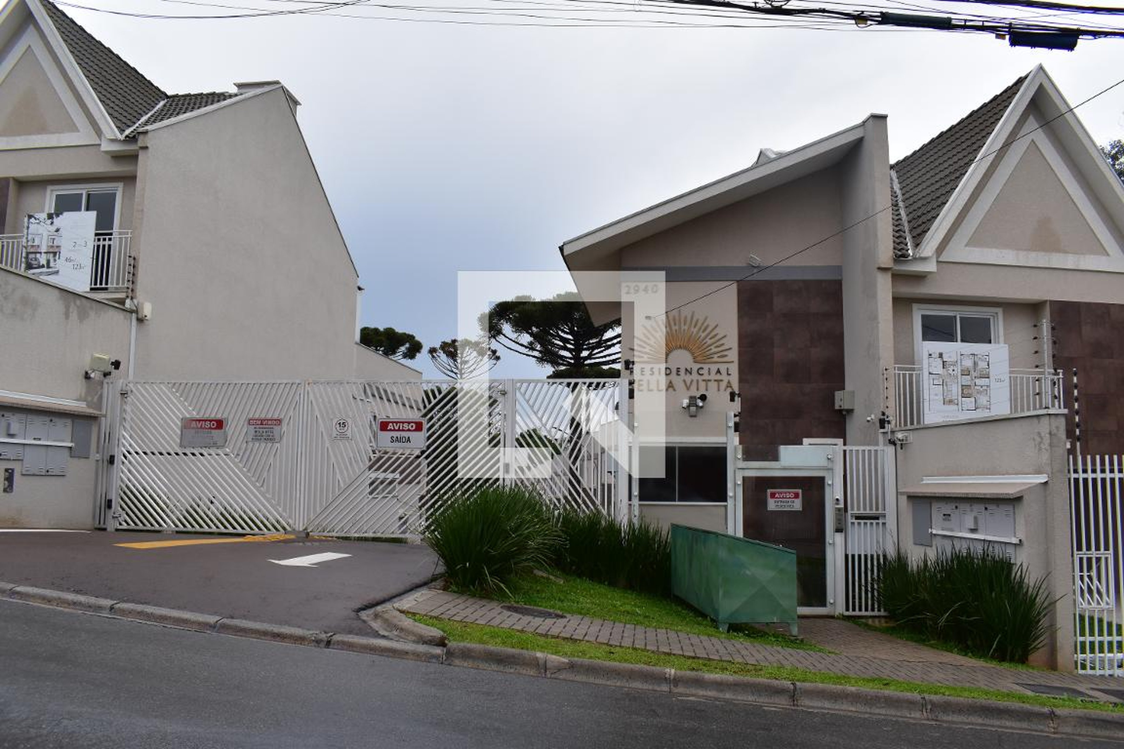 Fachada do condomínio Residencial Bella Vitta