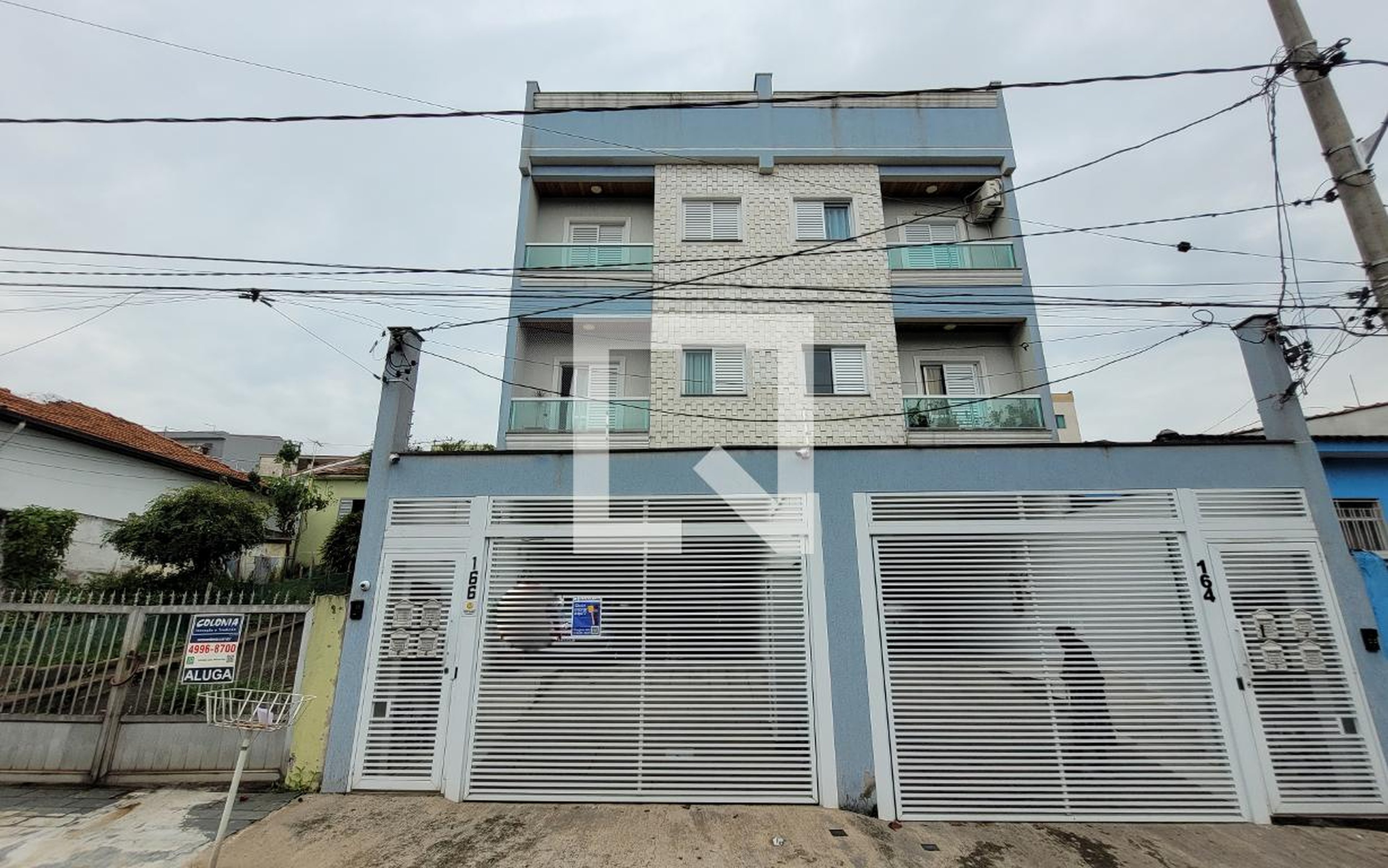 Fachada Condomínio em Praça José Pedro de Alcântara, 166