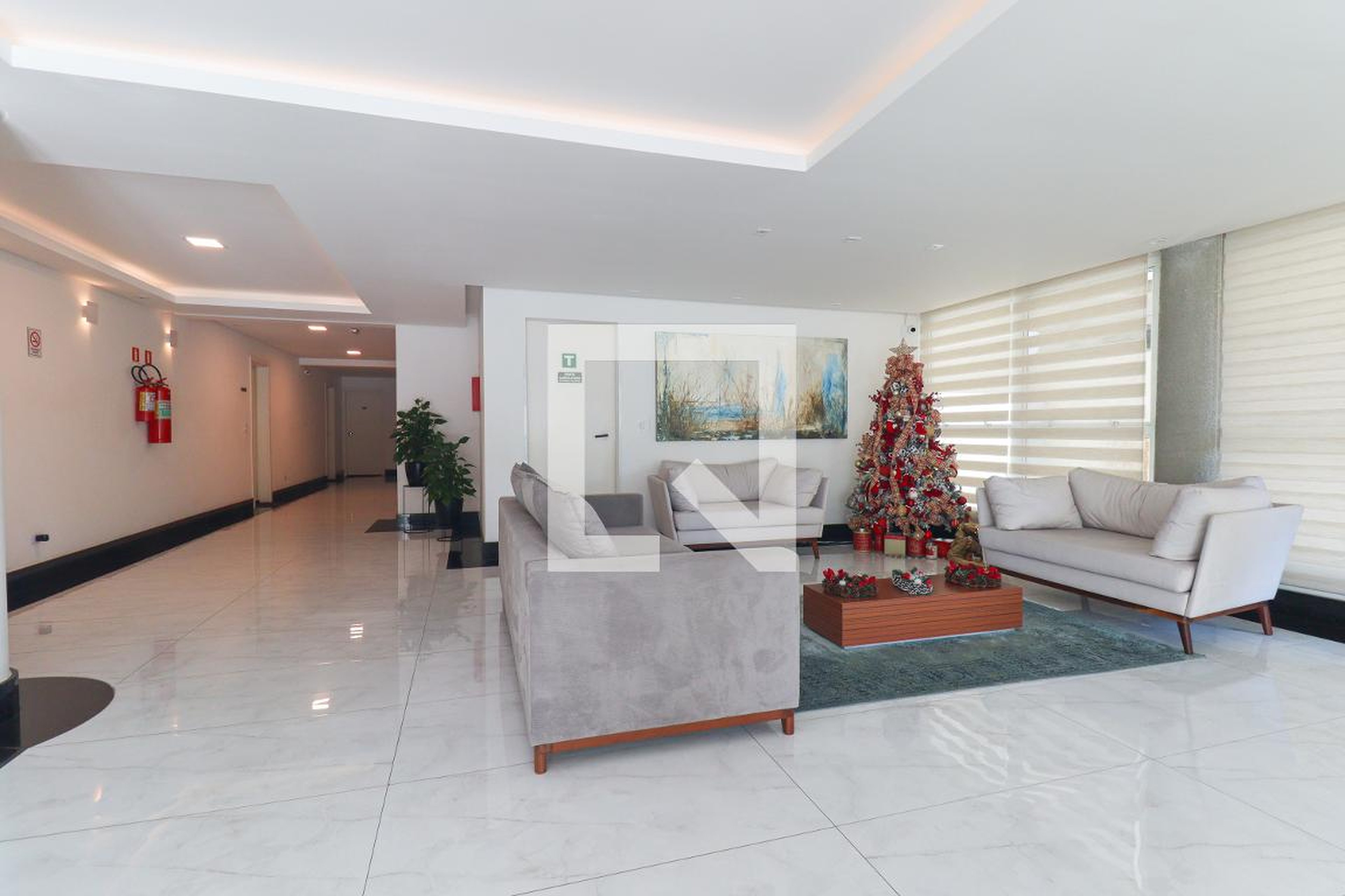 Hall social - Residencial Água Branca