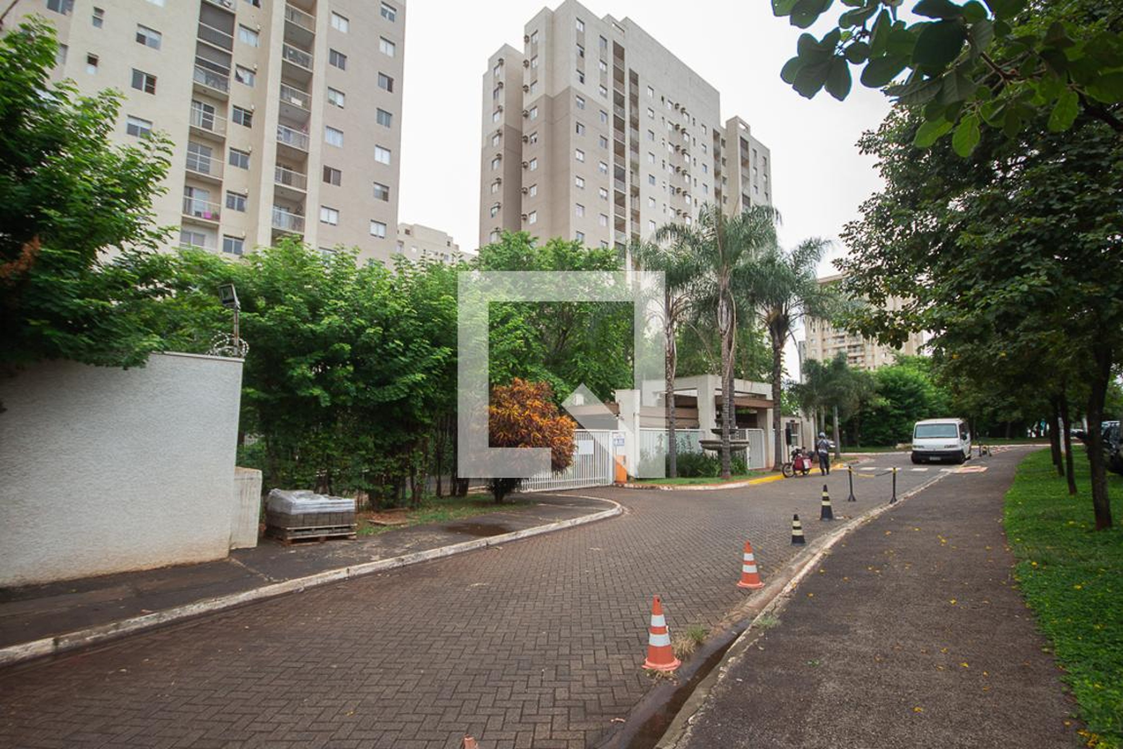 Fachada do condomínio Condomínio Liber Resort