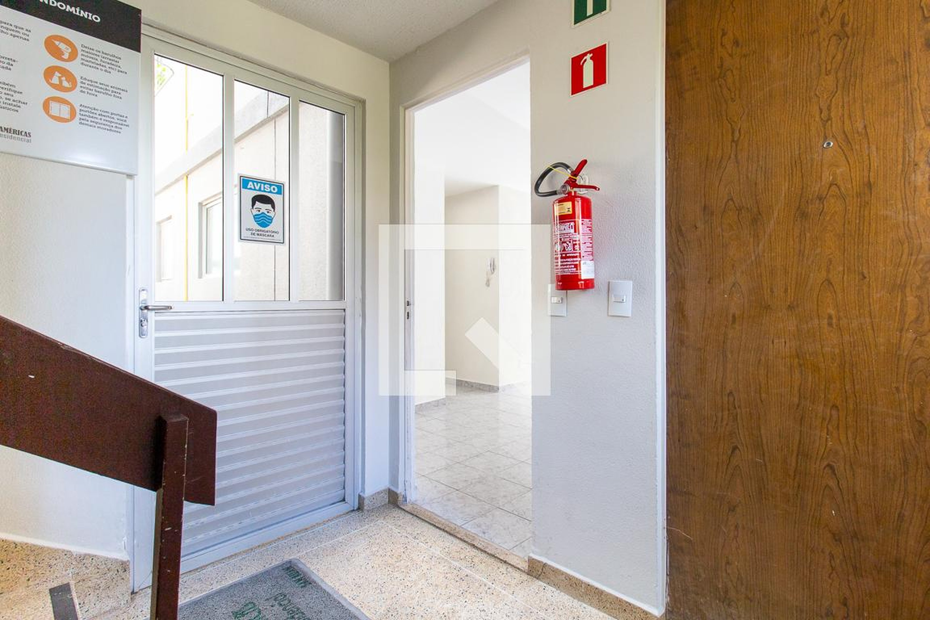 Hall de entrada - Residencial Jardim das Américas