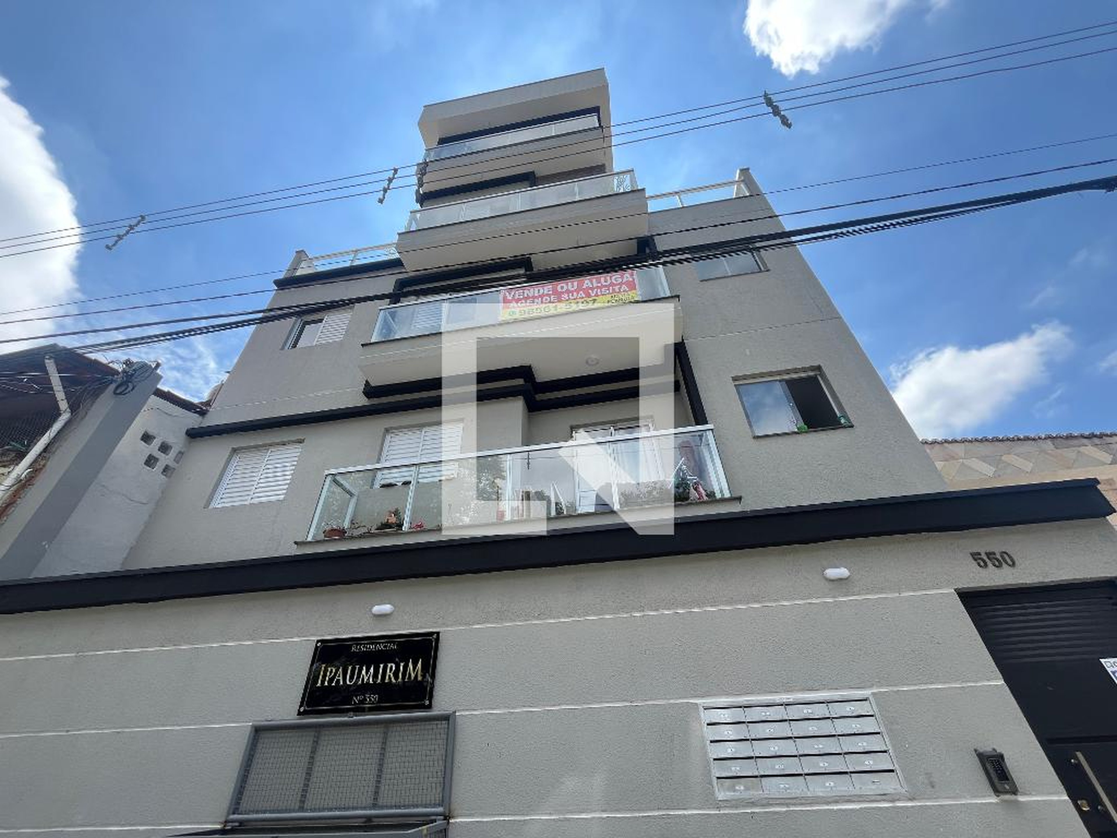 Fachada Condomínio em Rua Ipaumirim, 555
