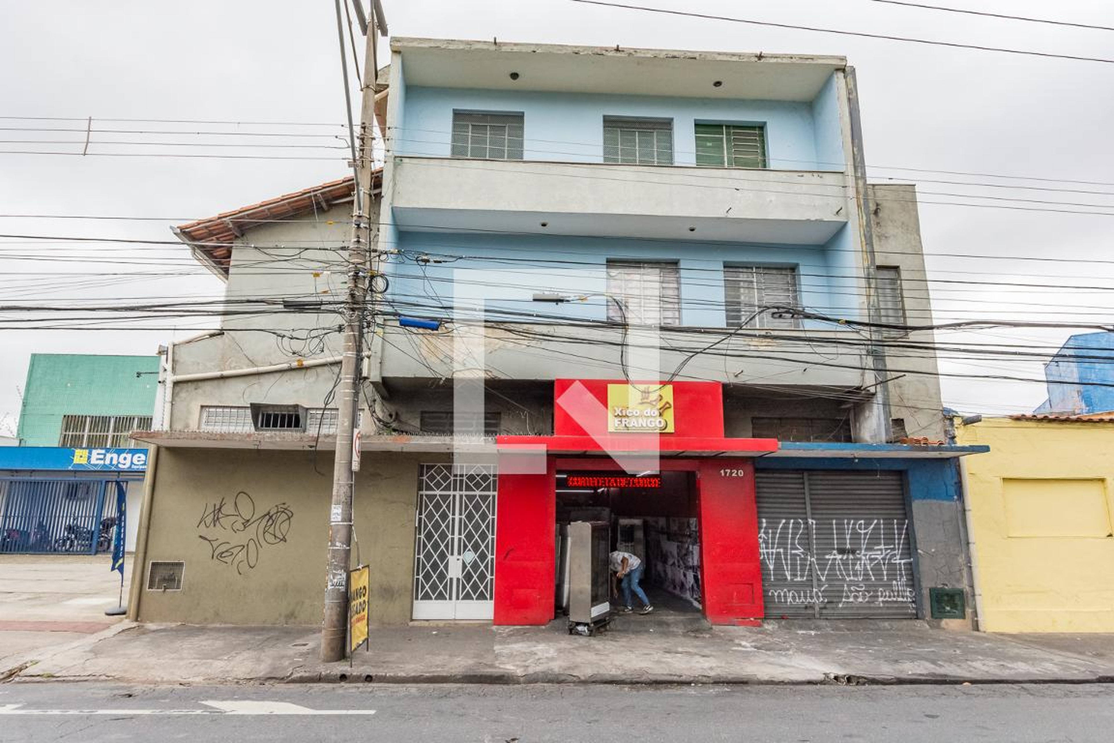 Fachada Condomínio em Avenida Dom Pedro II, 1724