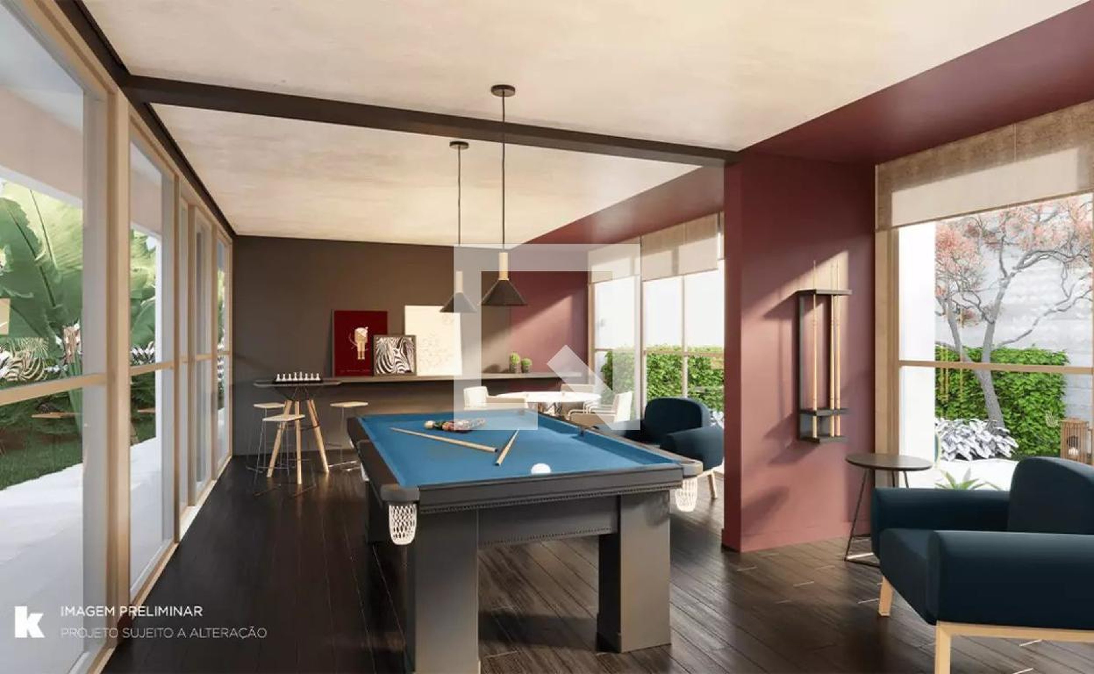 Sala de Jogos - Zyz Bela Vista by Kallas Arkhes
