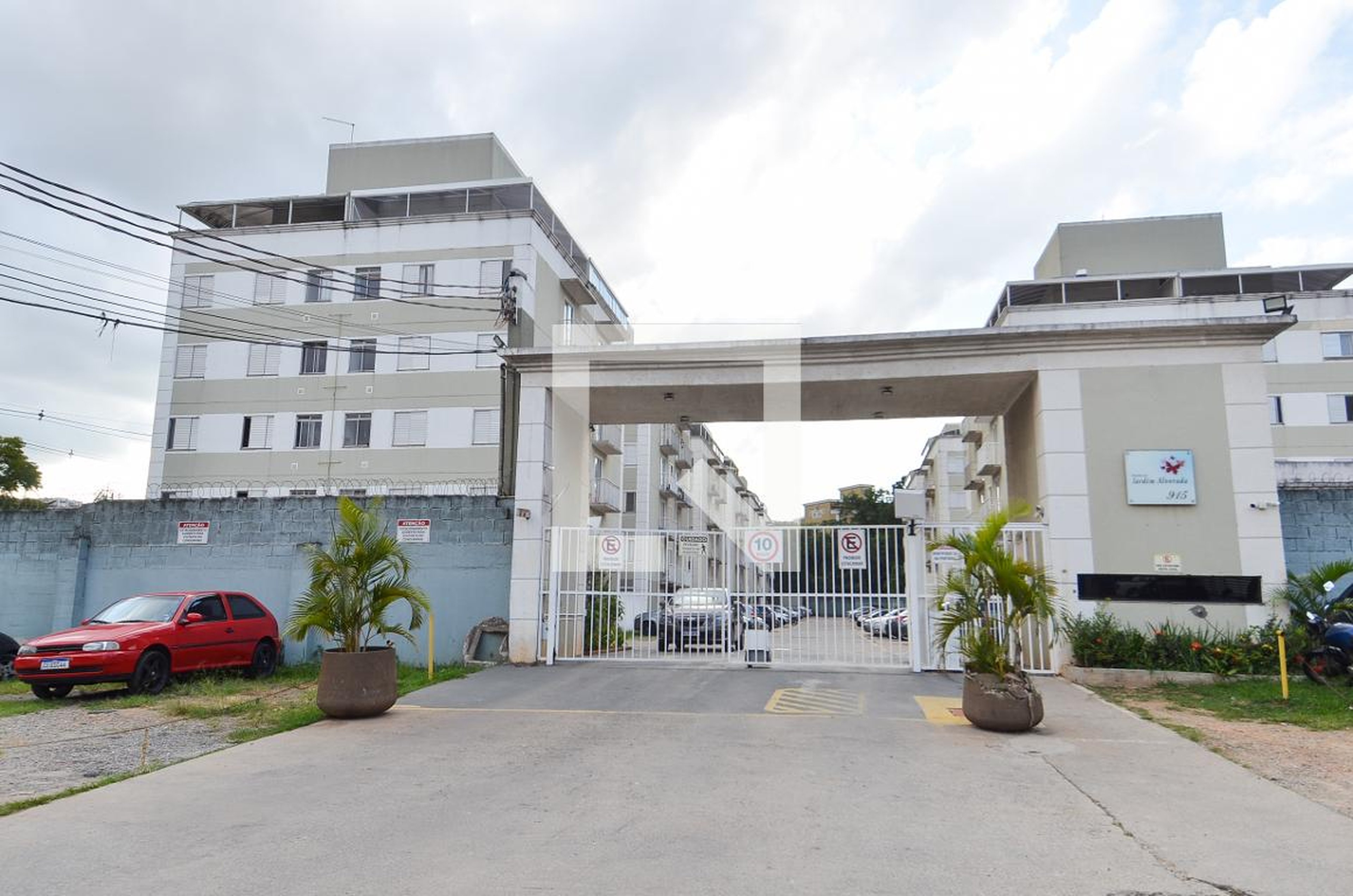 Fachada do Condomínio Residencial Jardim Alvorada