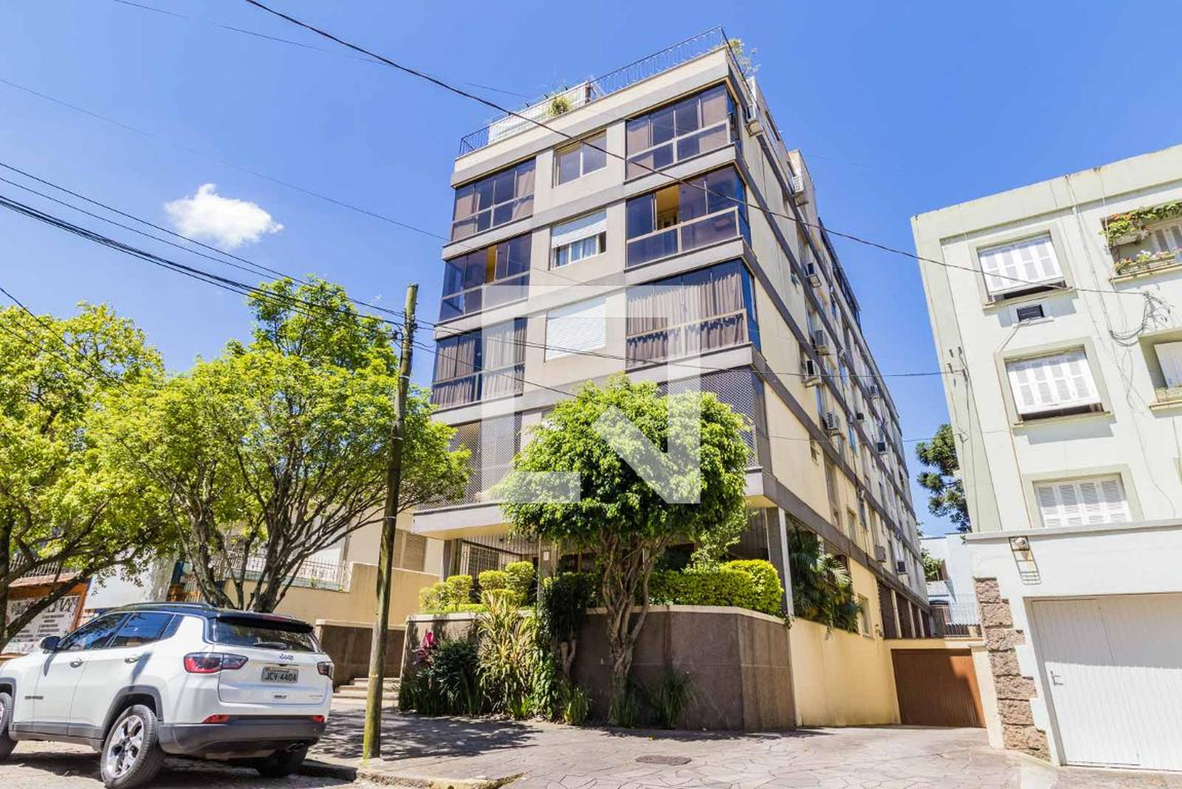 Fachada Condomínio em Rua Felicissimo de Azevedo, 1400