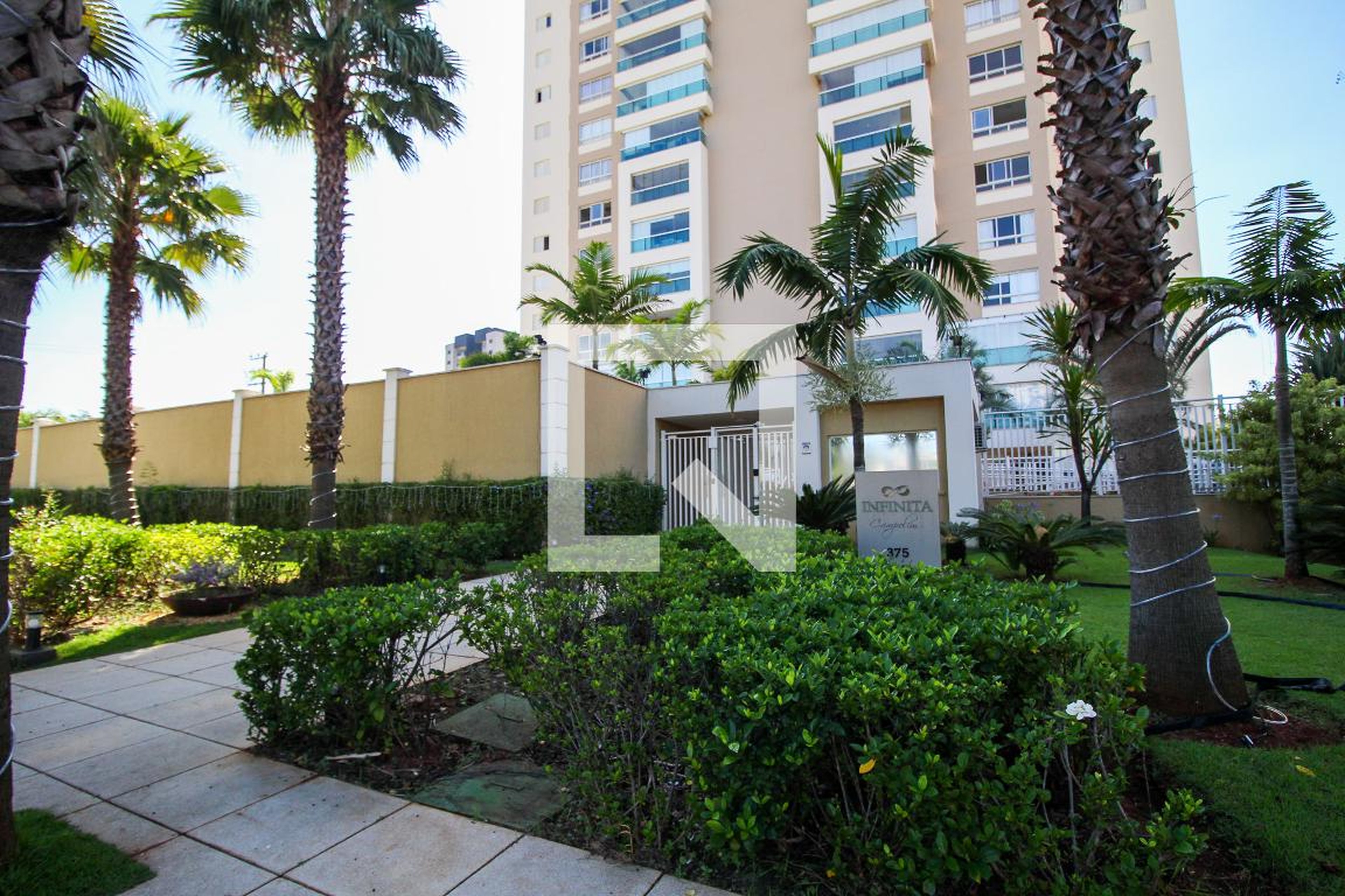 Fachada Condomínio Infinita Campolim